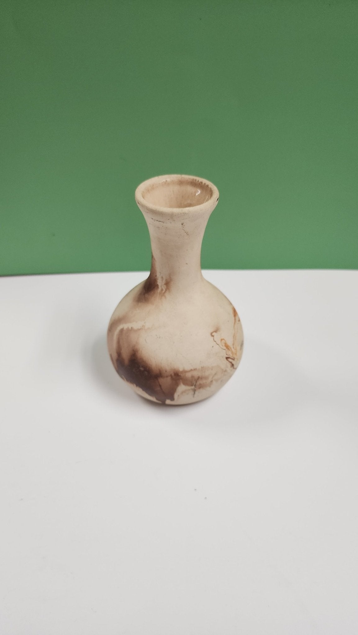 Nemadji Pottery Vase - Vintage MC