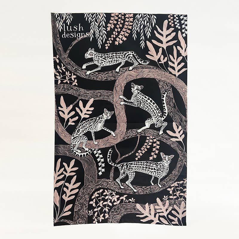 Ocelot Tea towel - Vintage MC