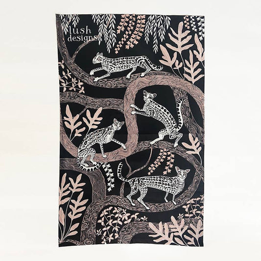 Ocelot Tea towel - Vintage MC