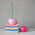 Pink Resin Cherry - Vintage MC
