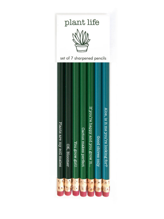 PLANT LIFE PENCIL SET - Vintage MC
