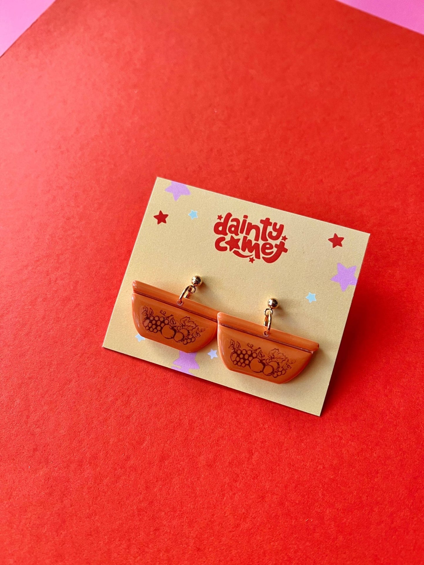 Pyrex Earrings - Vintage MC