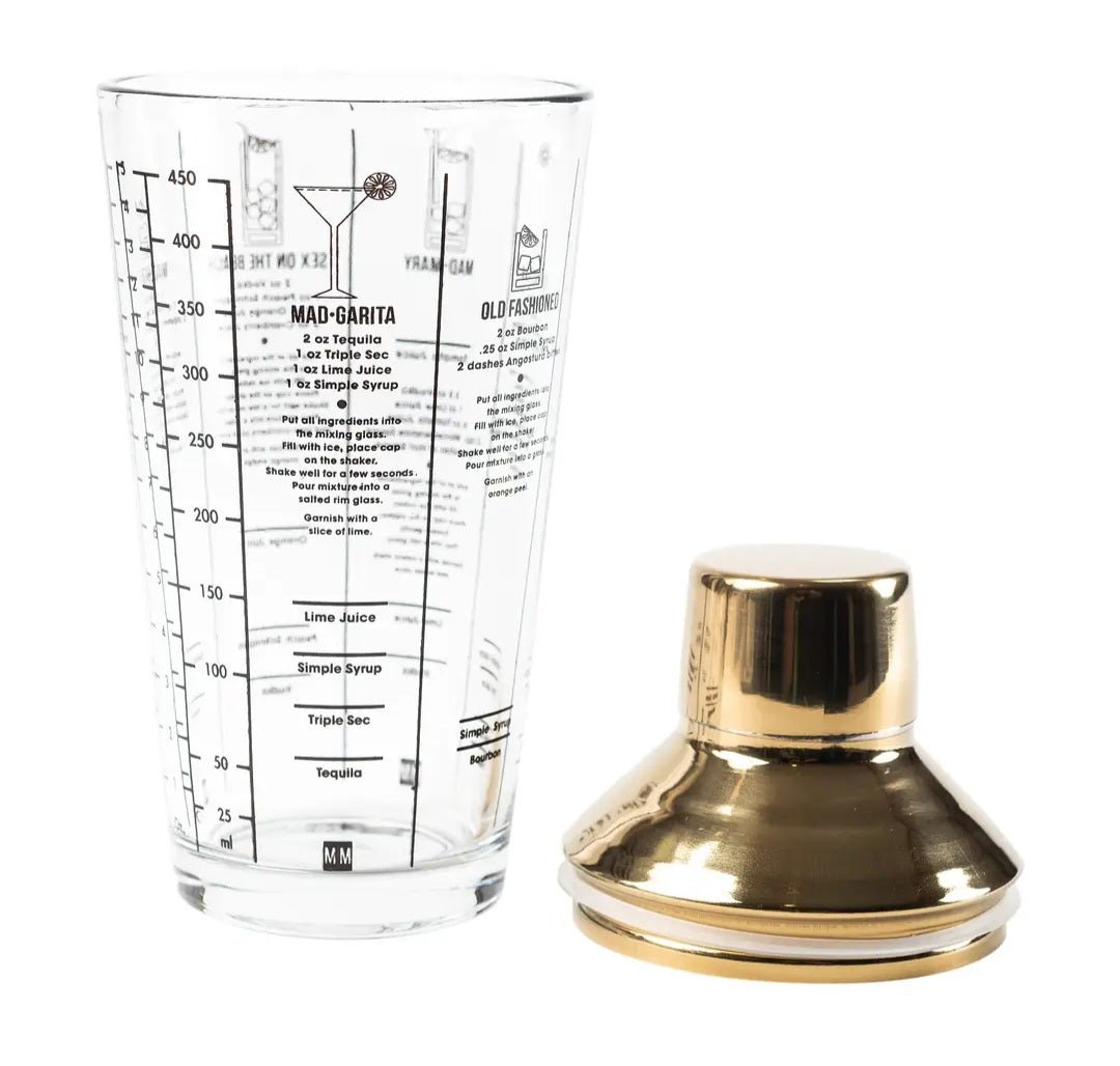 Recipe Cocktail Shaker - Vintage MC