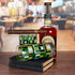 Retro Green Square Vintage Style Cocktail Glass - Vintage MC