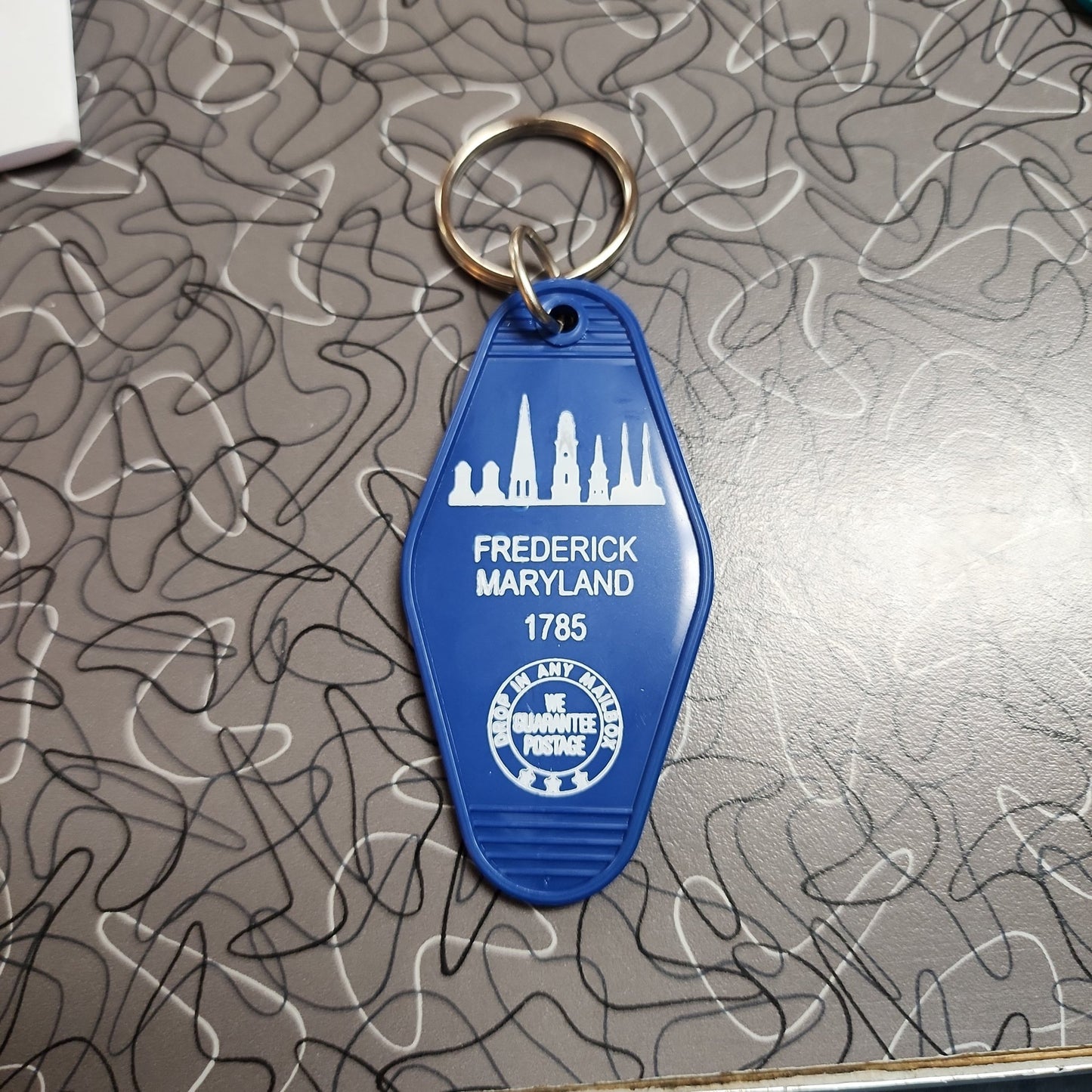 Retro Hotel Keychains - Vintage MC