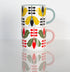 Retro Red Lotus Coffee Mug - Vintage MC