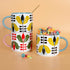 Retro Red Lotus Coffee Mug - Vintage MC