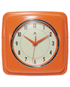 Retro Square Indoor Wall Clock - Vintage MC