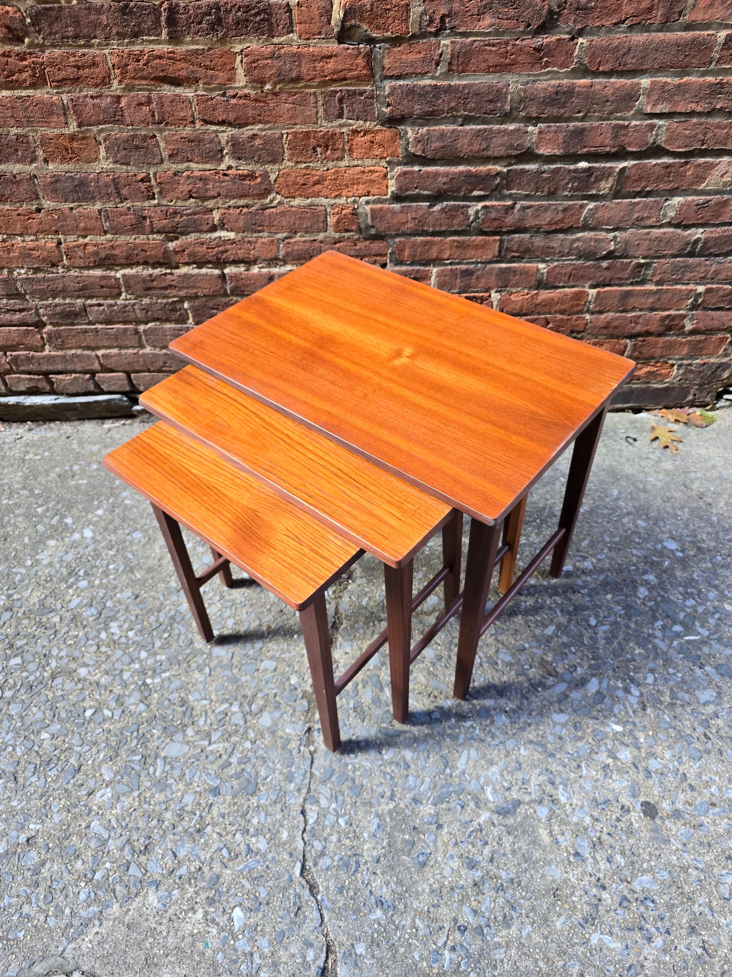 Danish Teak Nesting Tables 1125006