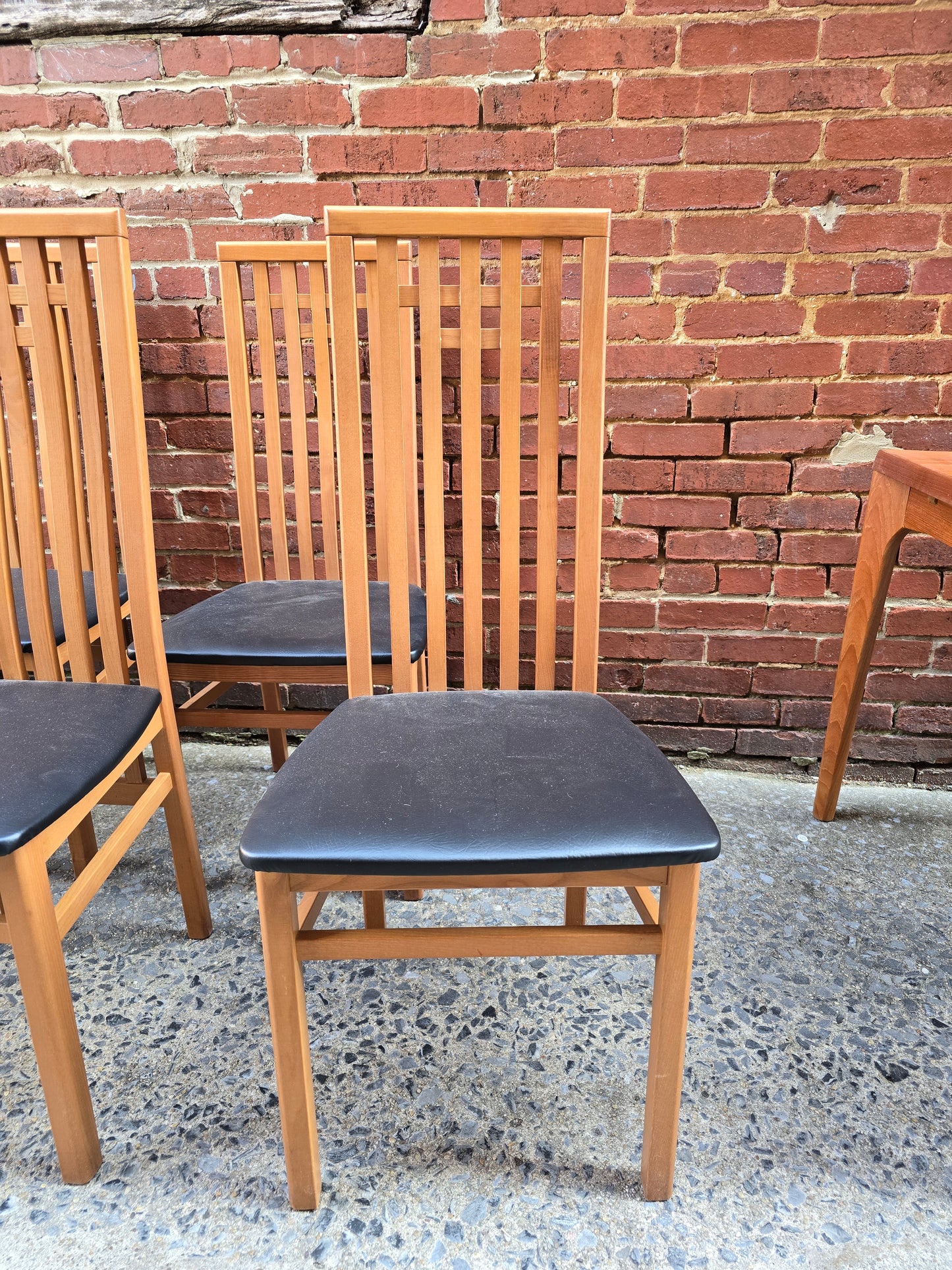Set of 8 Mackintosh Inspired Dining Chairs