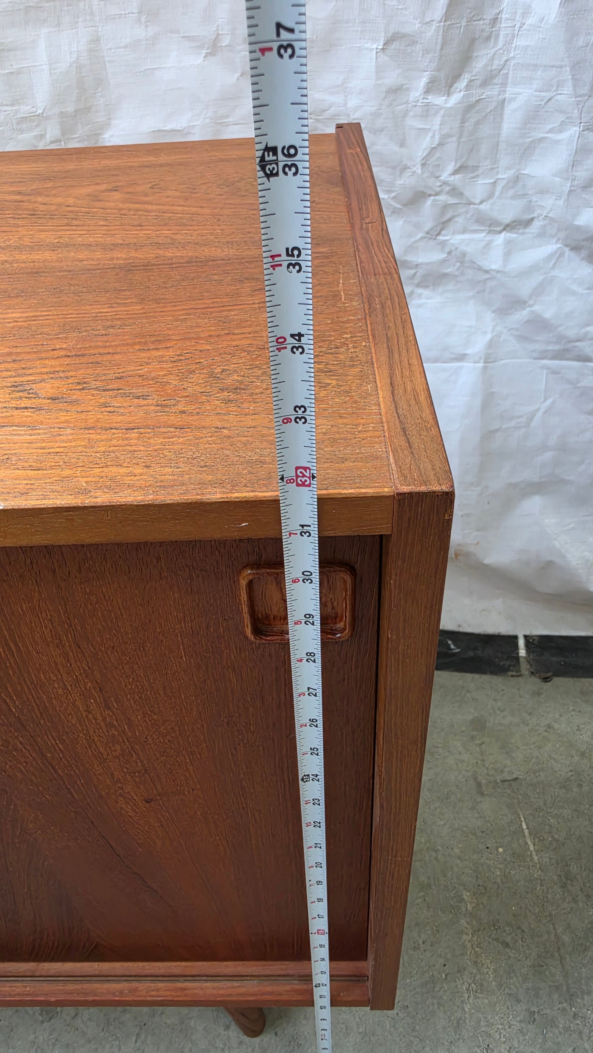 Petite Danish Teak Credenza (2 available)