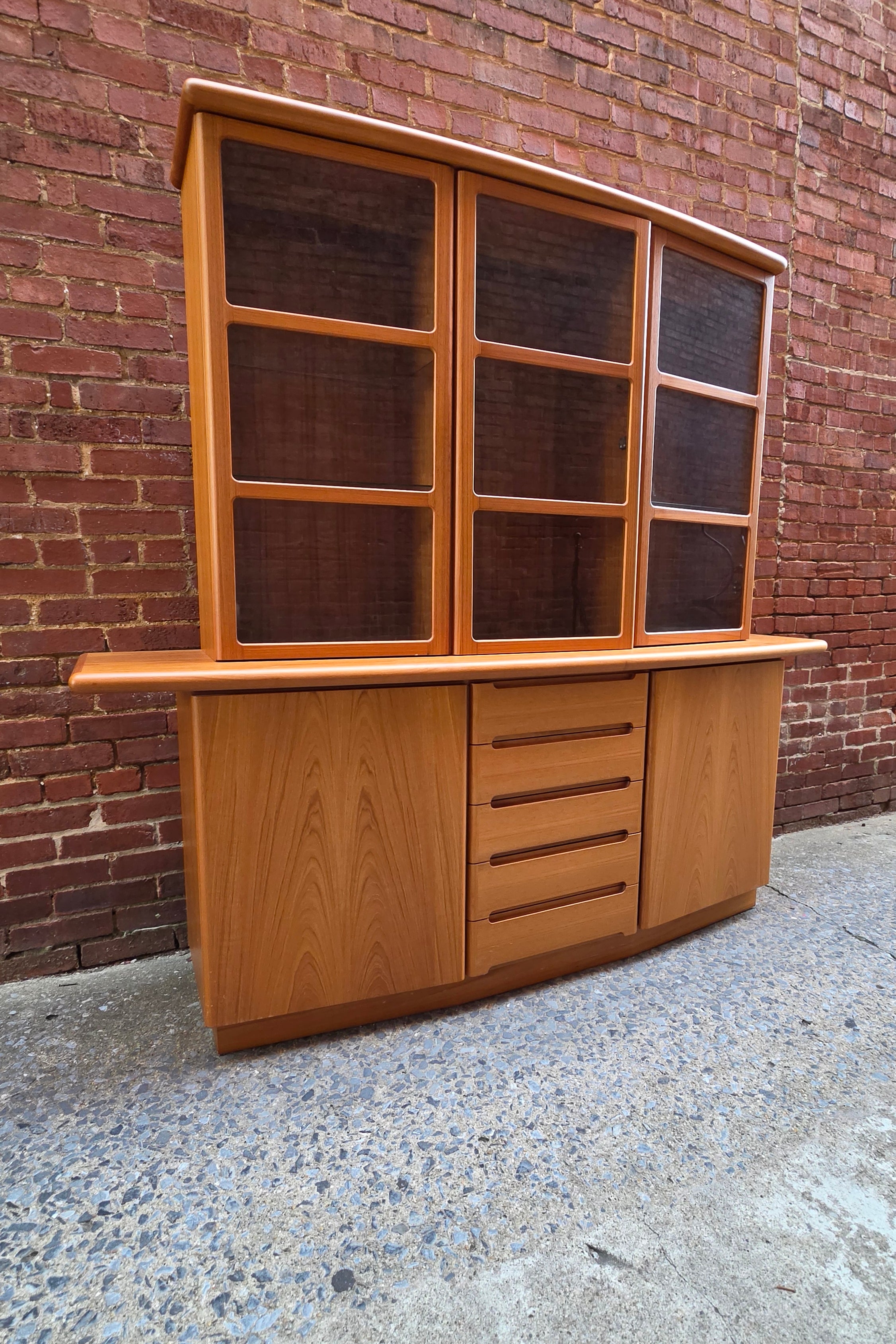 Skovby Danish Teak China Hutch