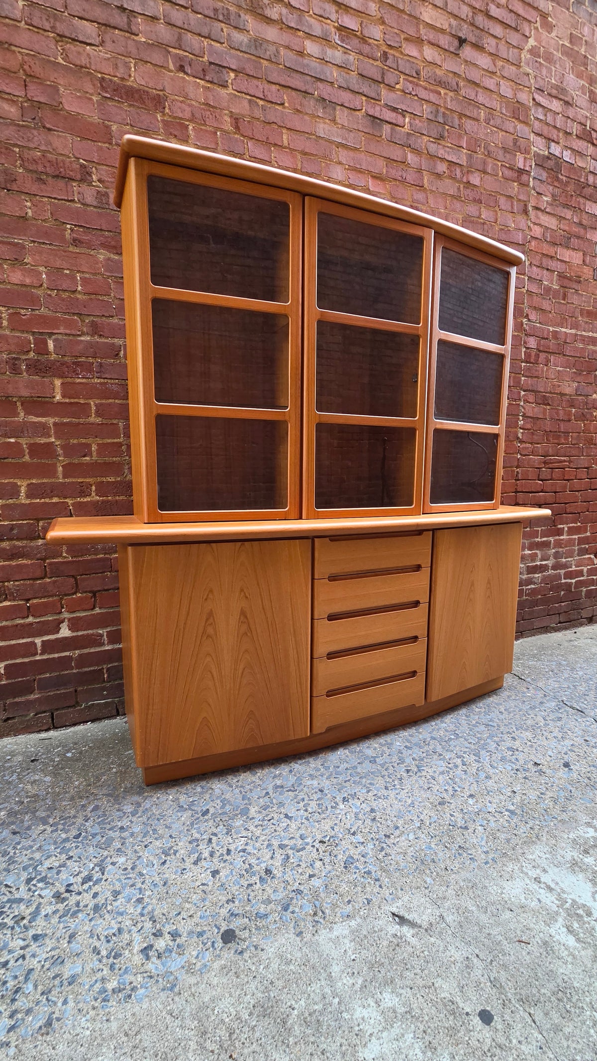 Skovby Danish Teak China Hutch