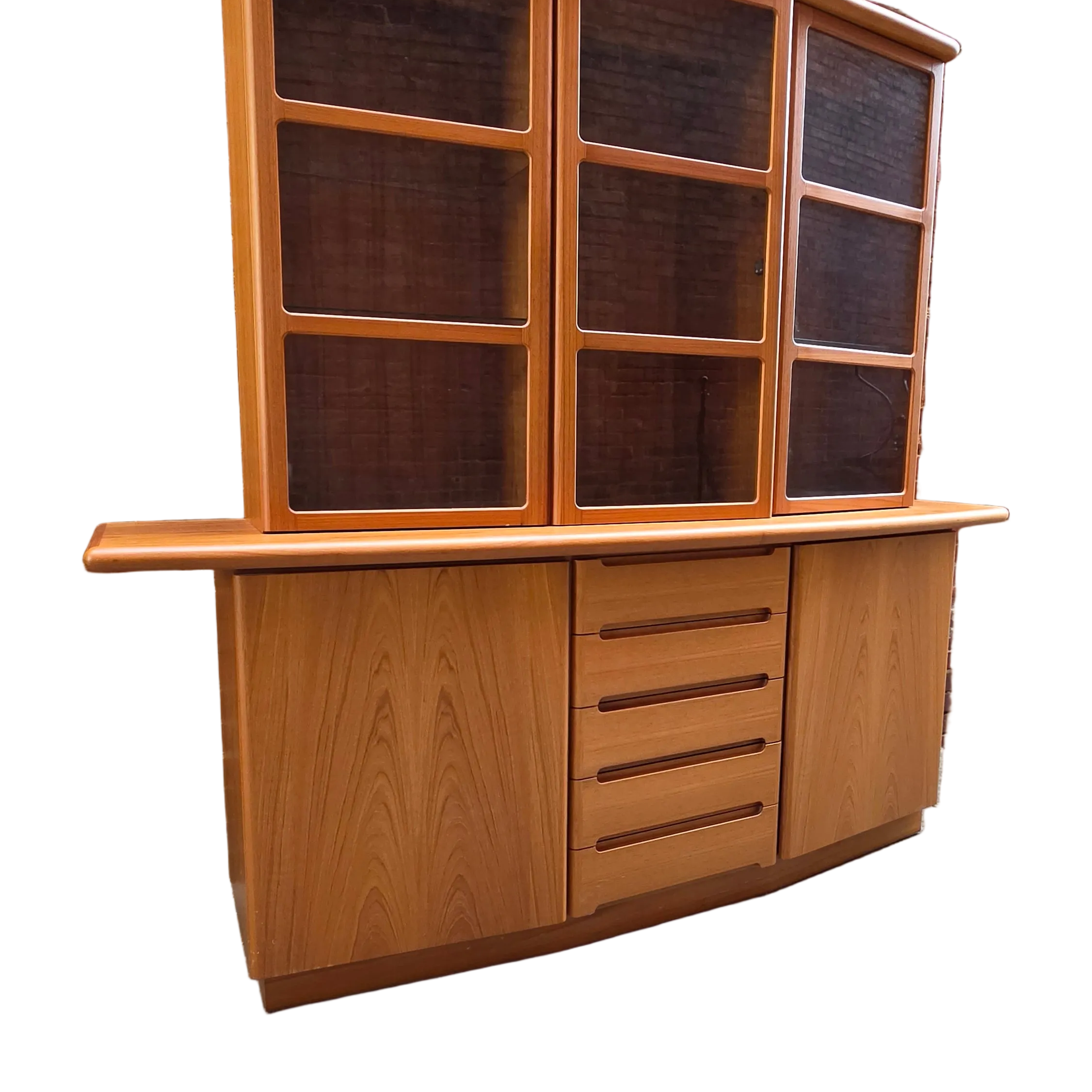 Skovby Danish Teak China Hutch