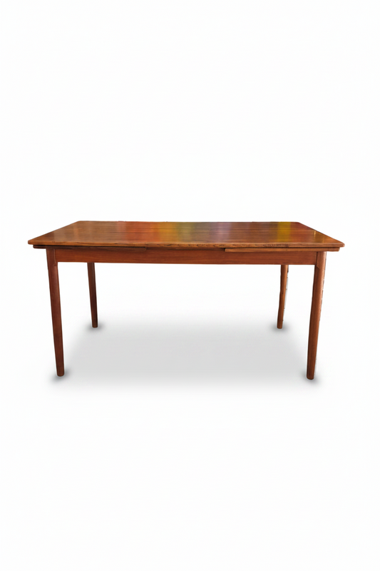 Danish Teak Expandable Dining Table