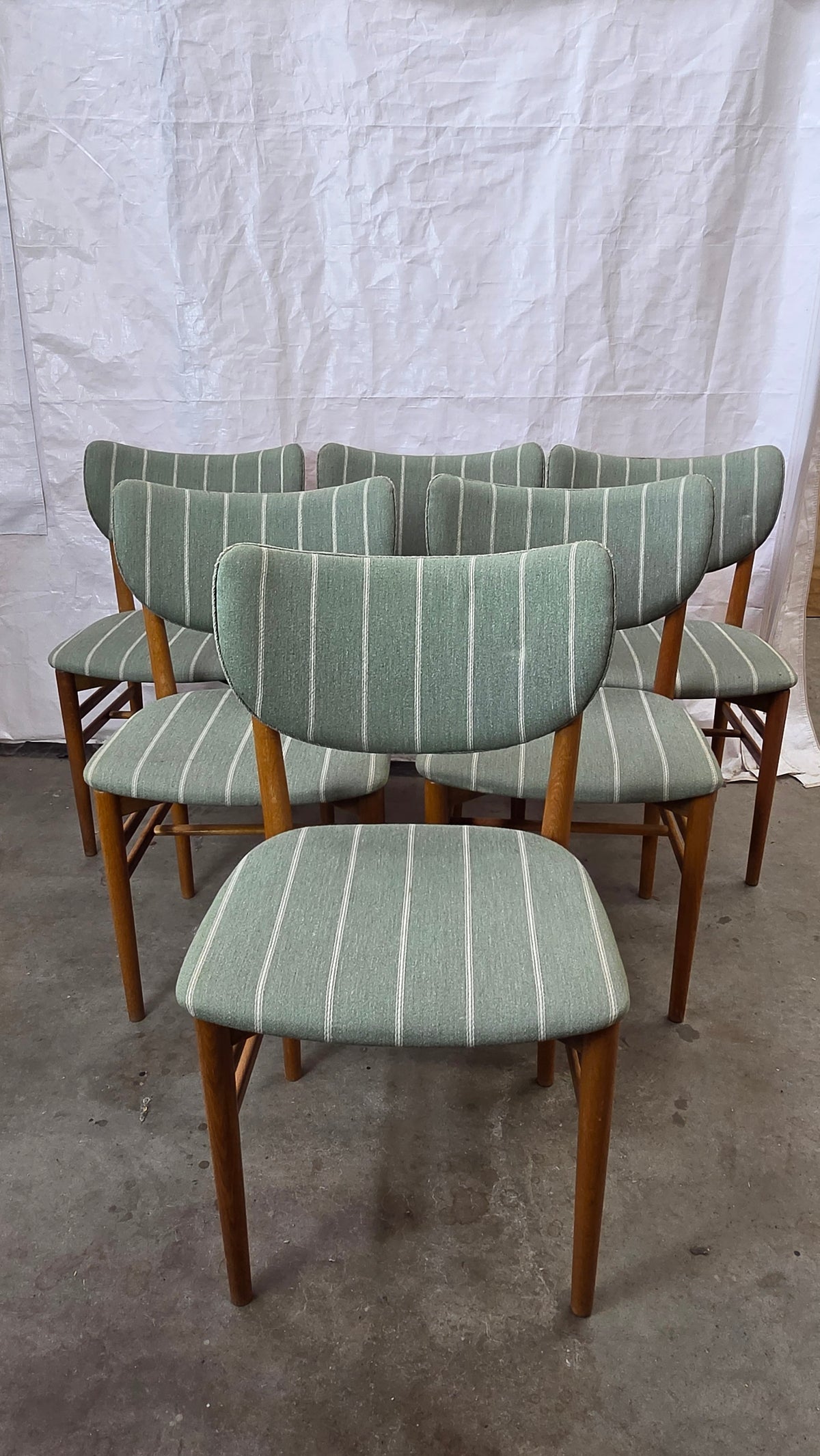 Set of 6 Koepel Danish Dining Chairs