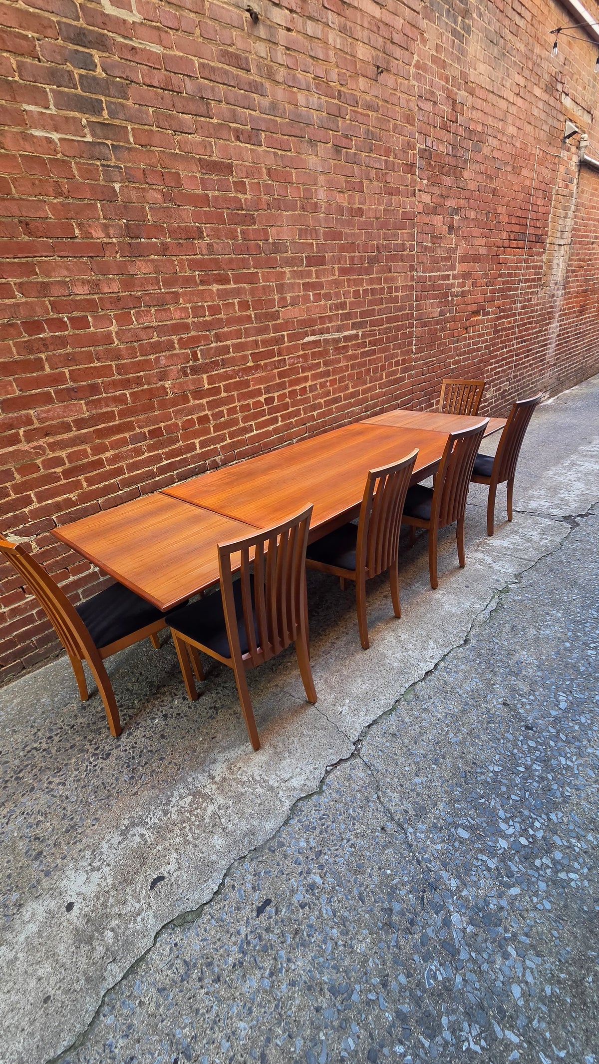 Neils Otto Moller Dining Table plus 6 Skovby Chairs