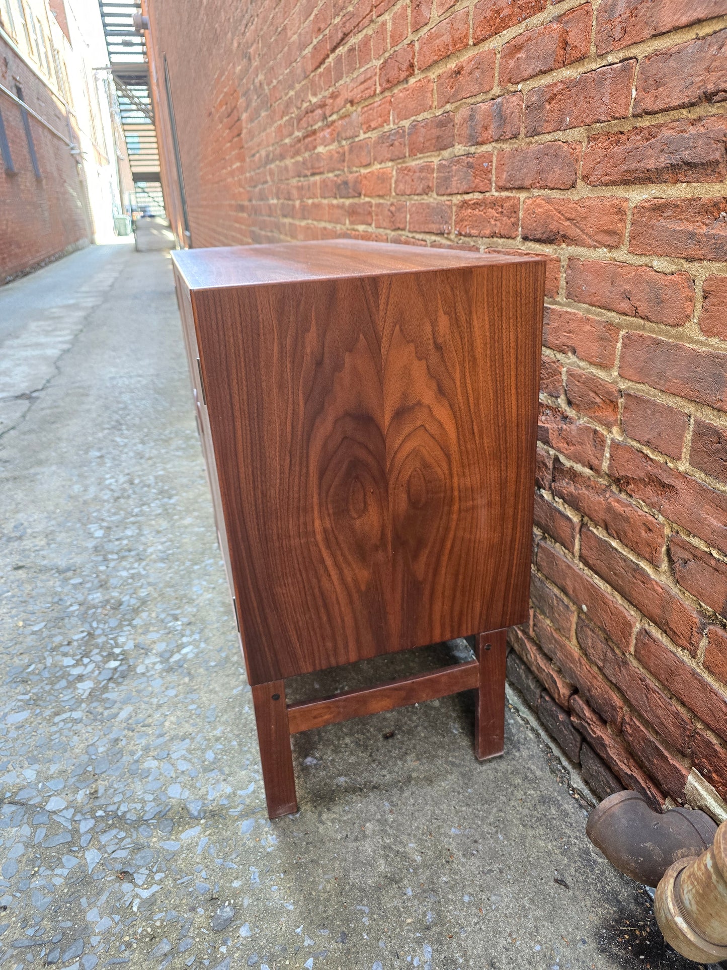 Petite Danish Teak Credenza 0426005