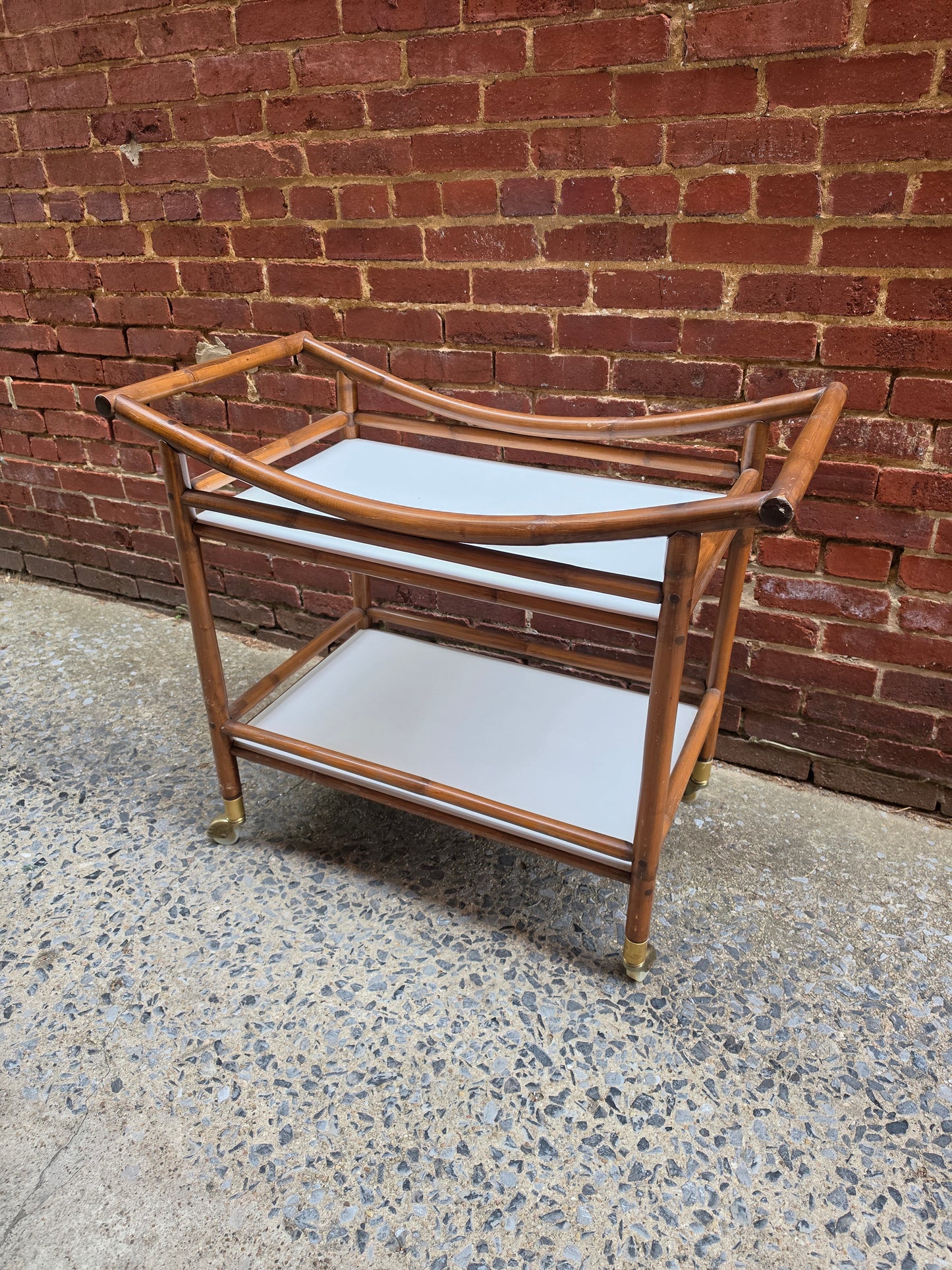 Rattan Bar Cart 0526001
