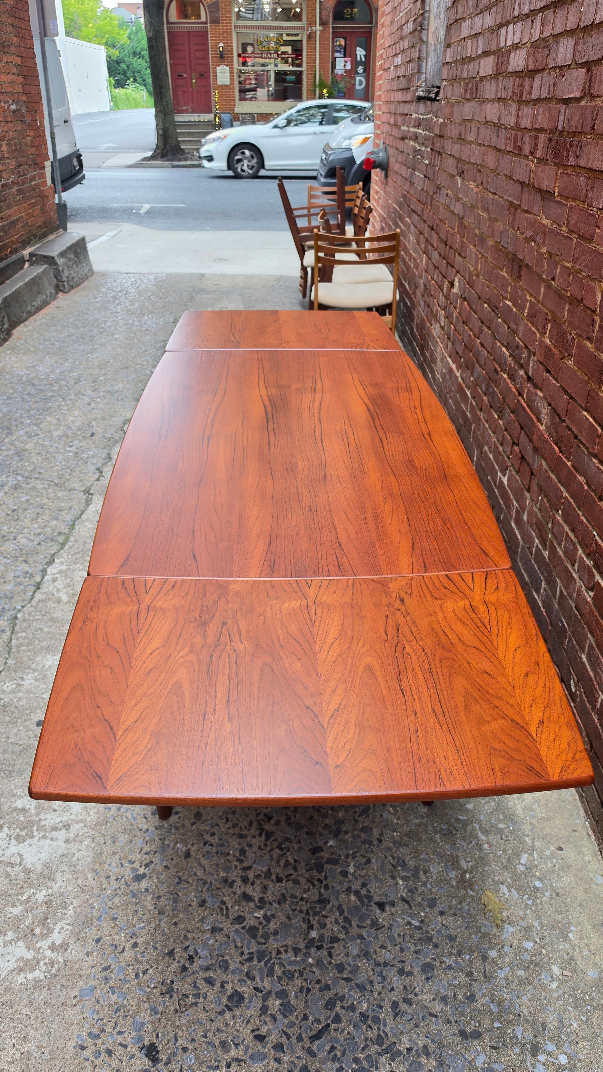 Danish Teak Expandable Table JA008