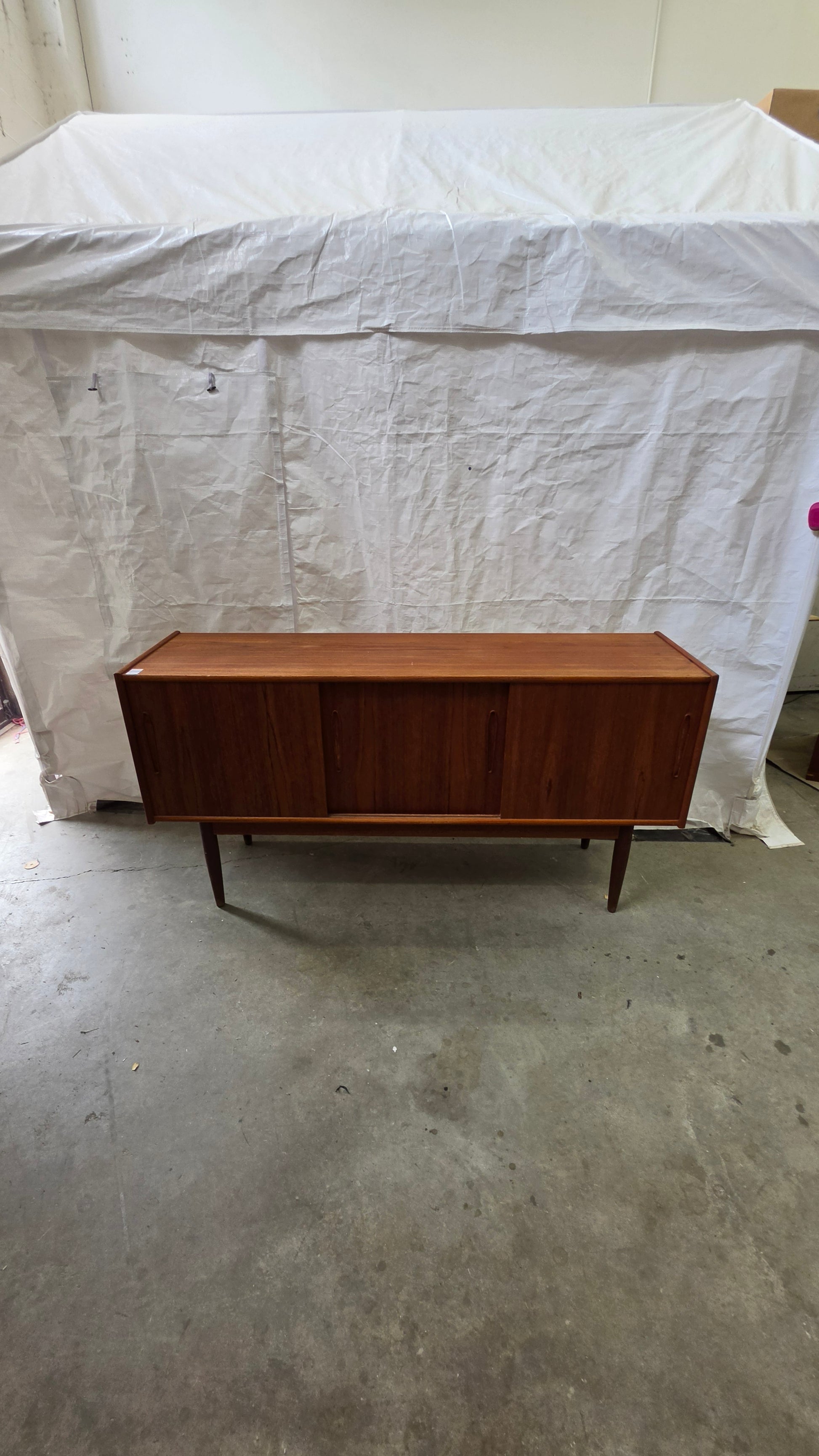 3658 Danish Teak Credenza