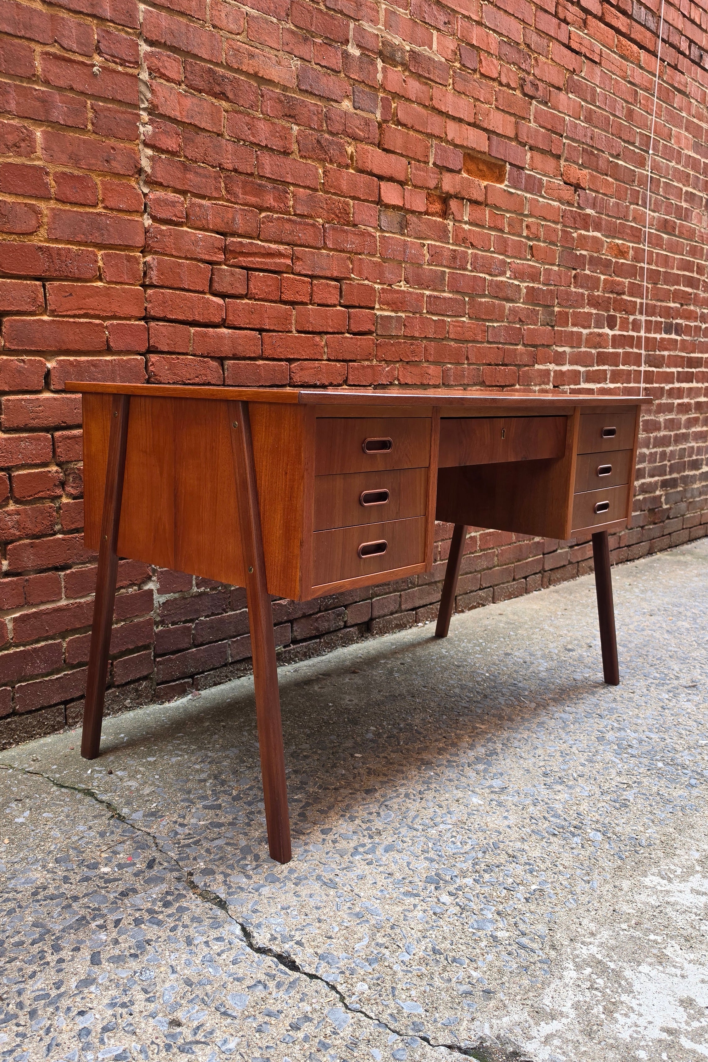 Danish Teak Desk 0526-002