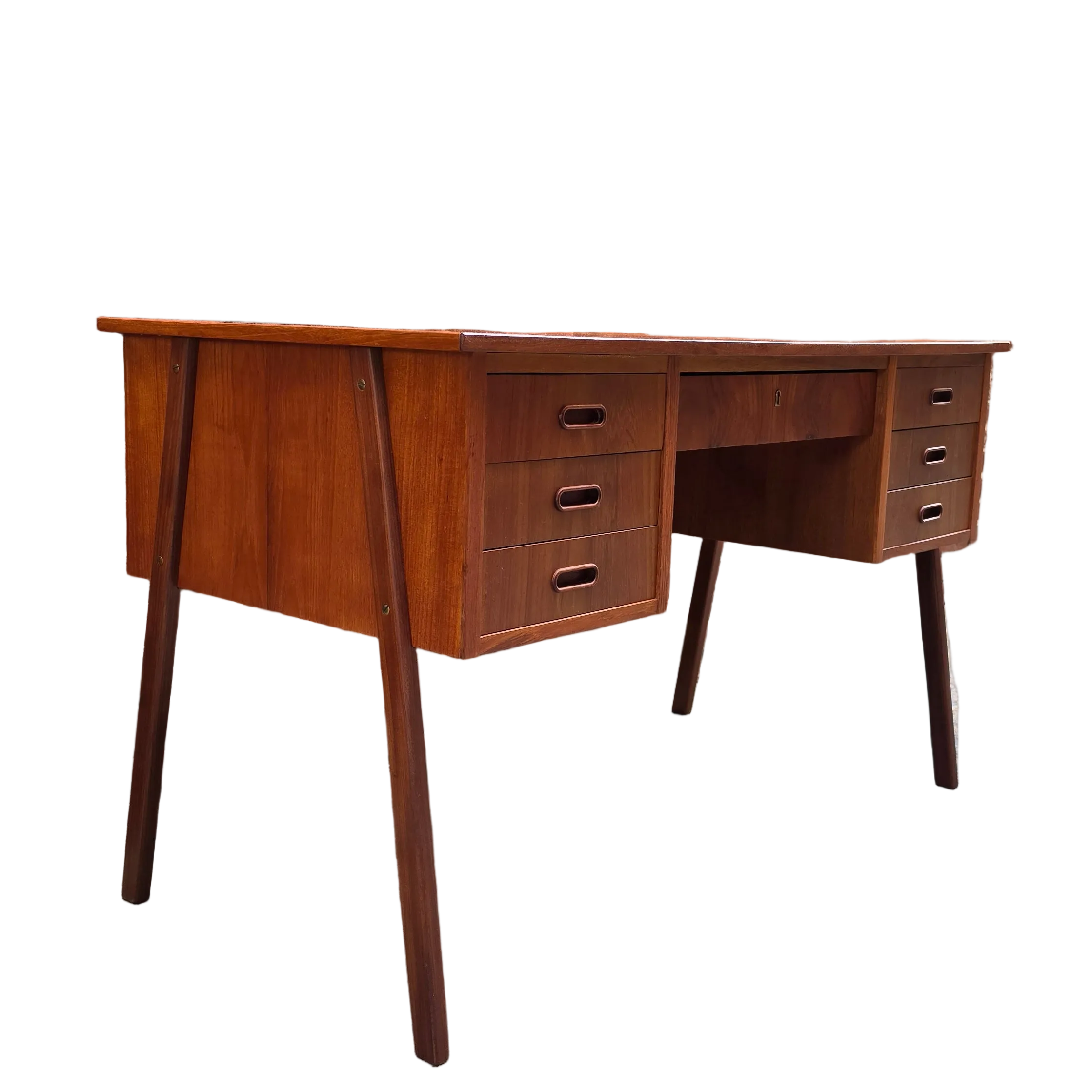 Danish Teak Desk 0526-002