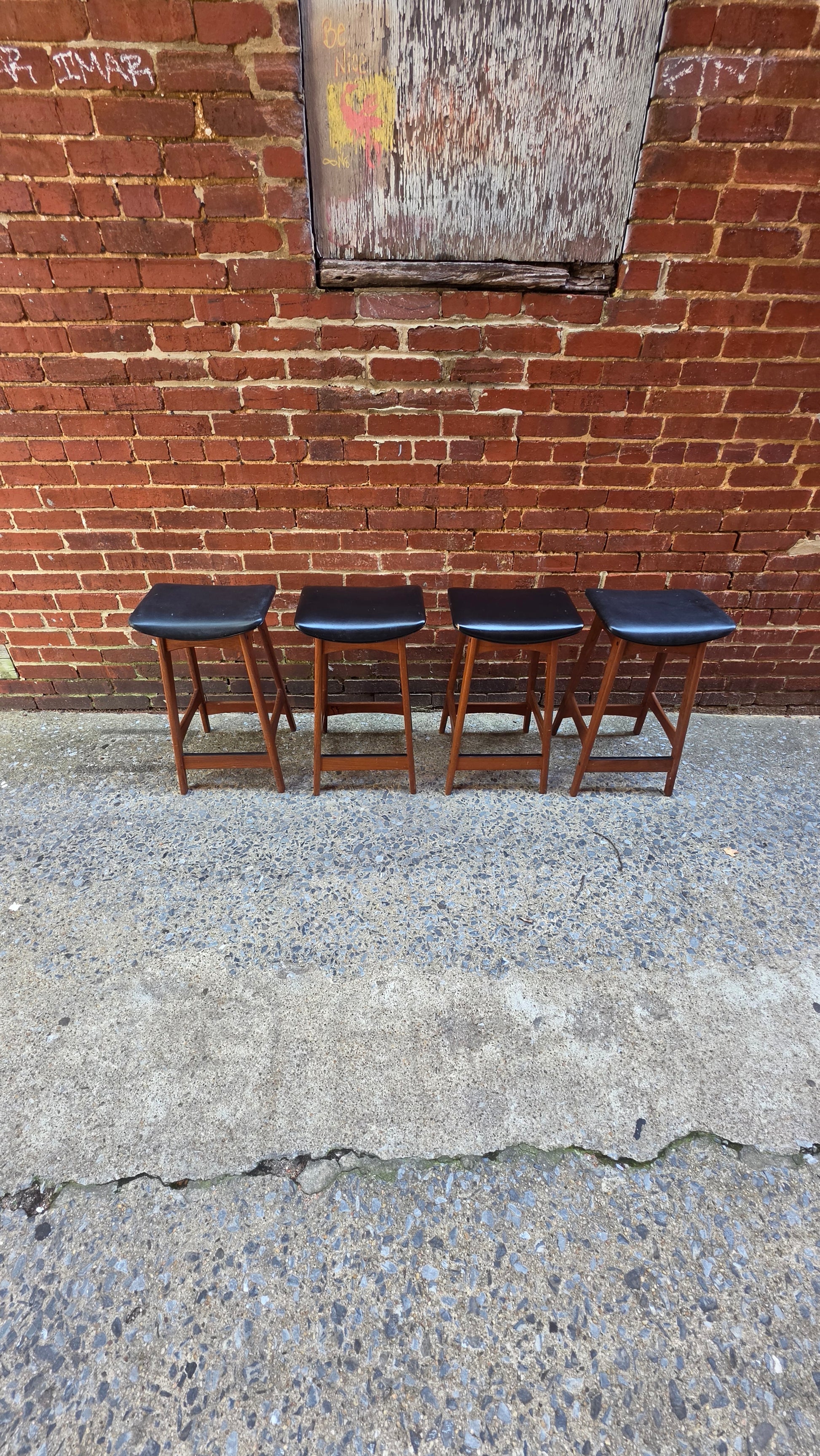 Johannes Andersen Bar Stool Set of 4