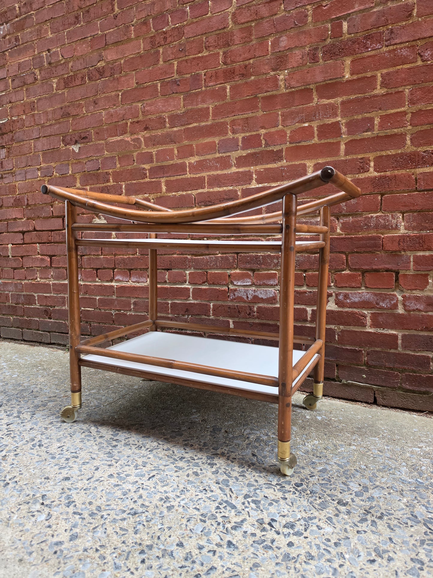 Rattan Bar Cart 0526001