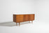 teak credenza in a studio