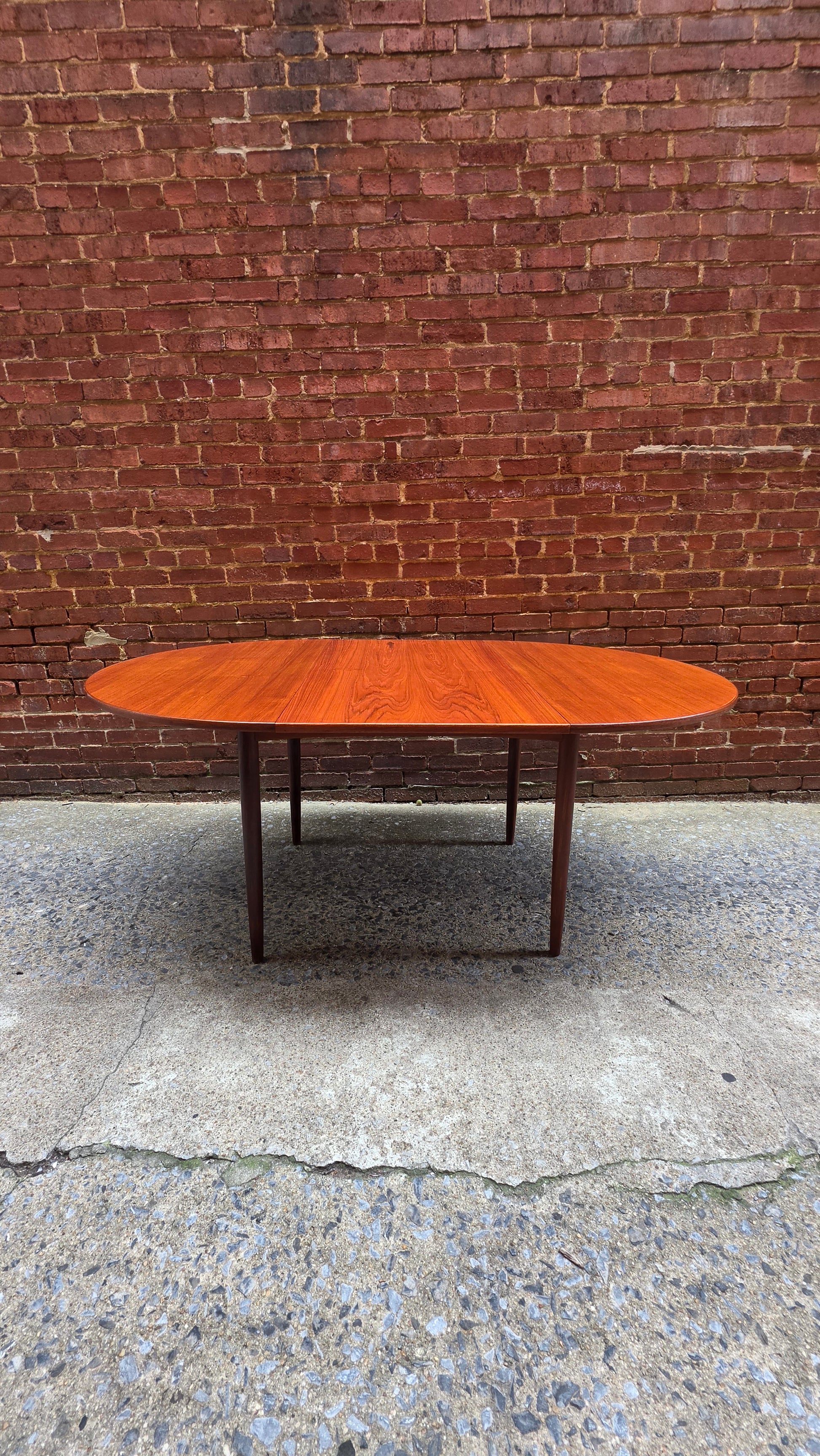 Danish Teak Round Table