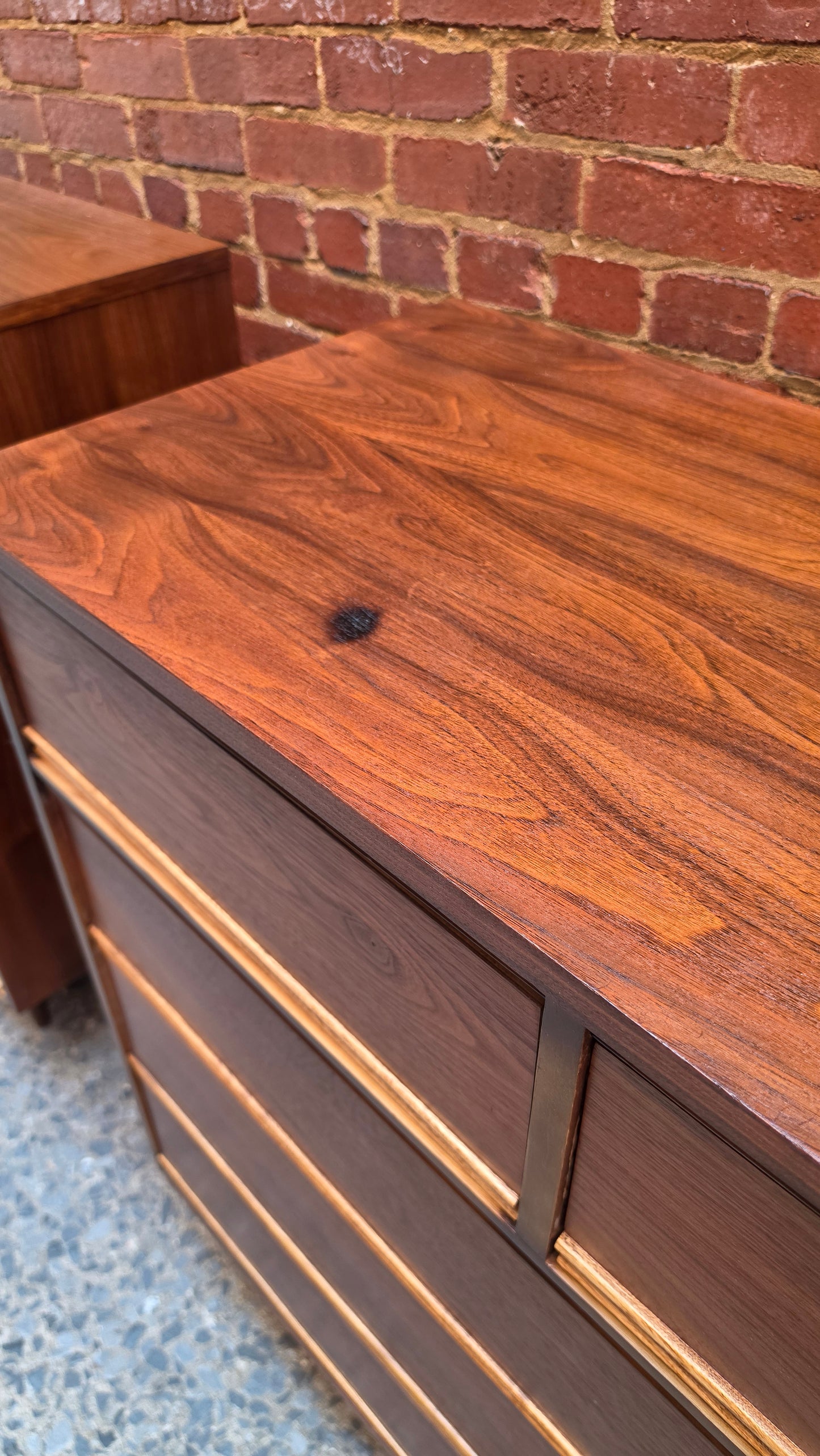 Walnut Dixie Tall Chest 2 available