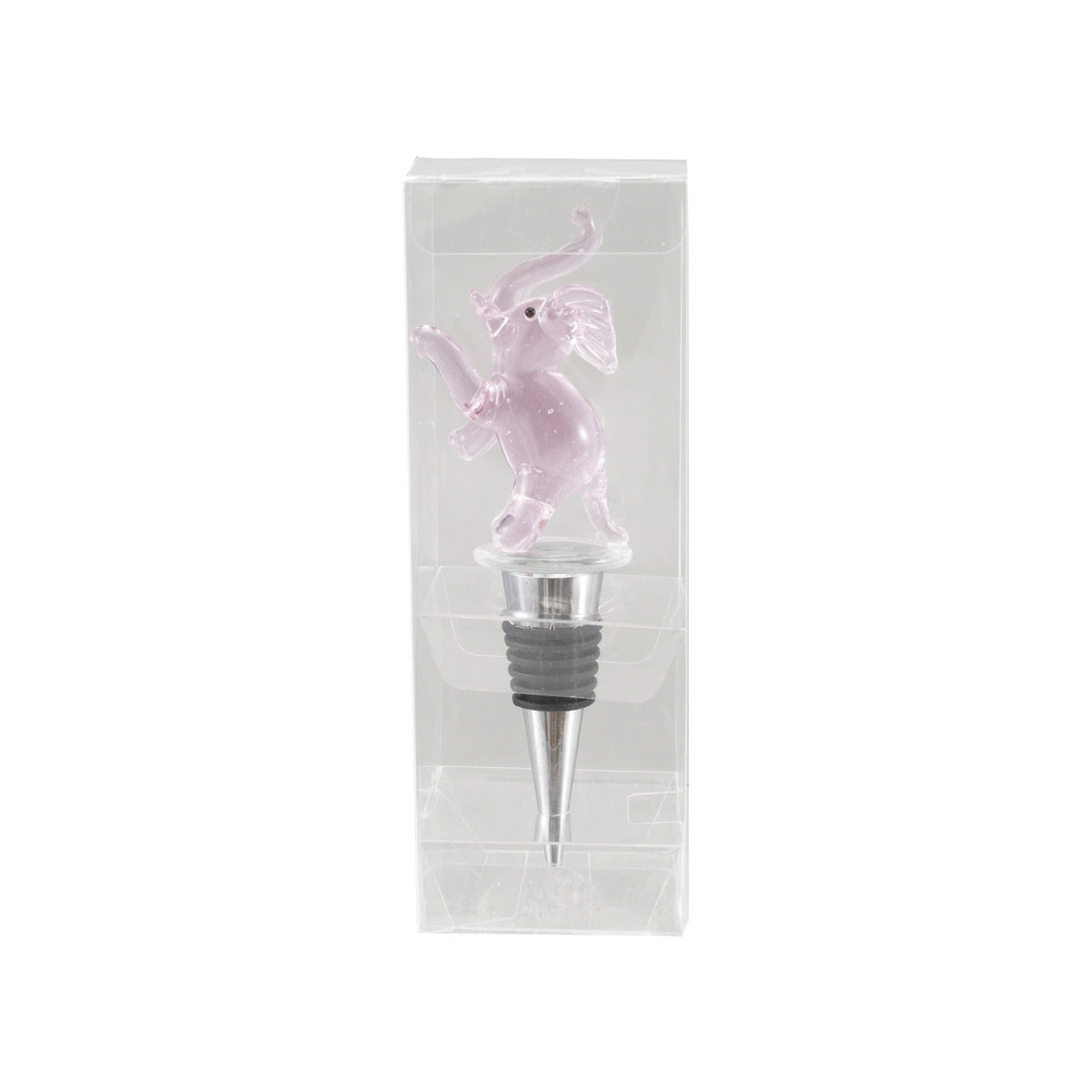 Pink Elephant Bottle Stopper