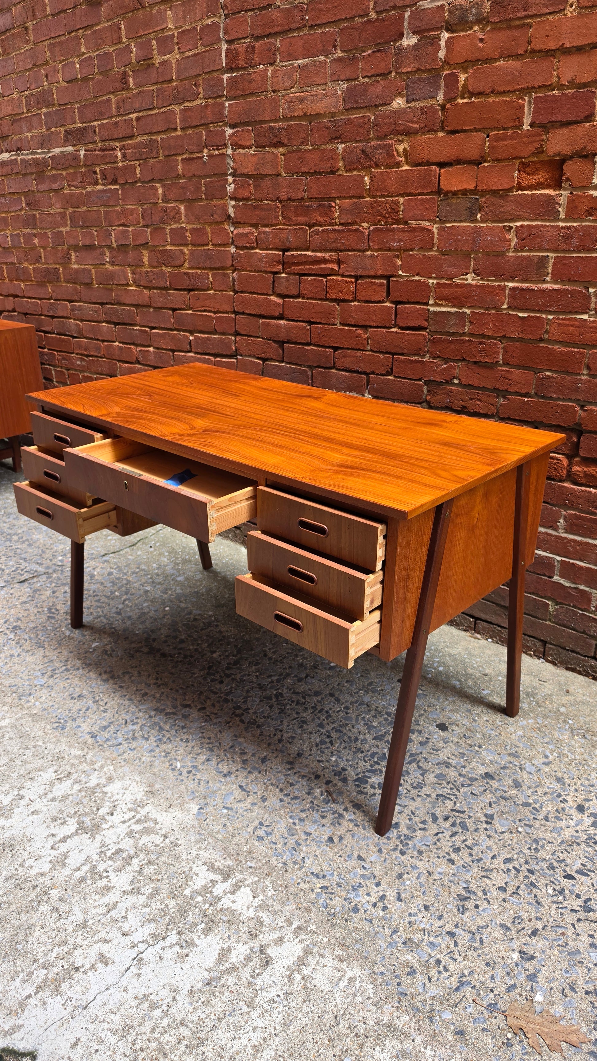 Danish Teak Desk 0526-002