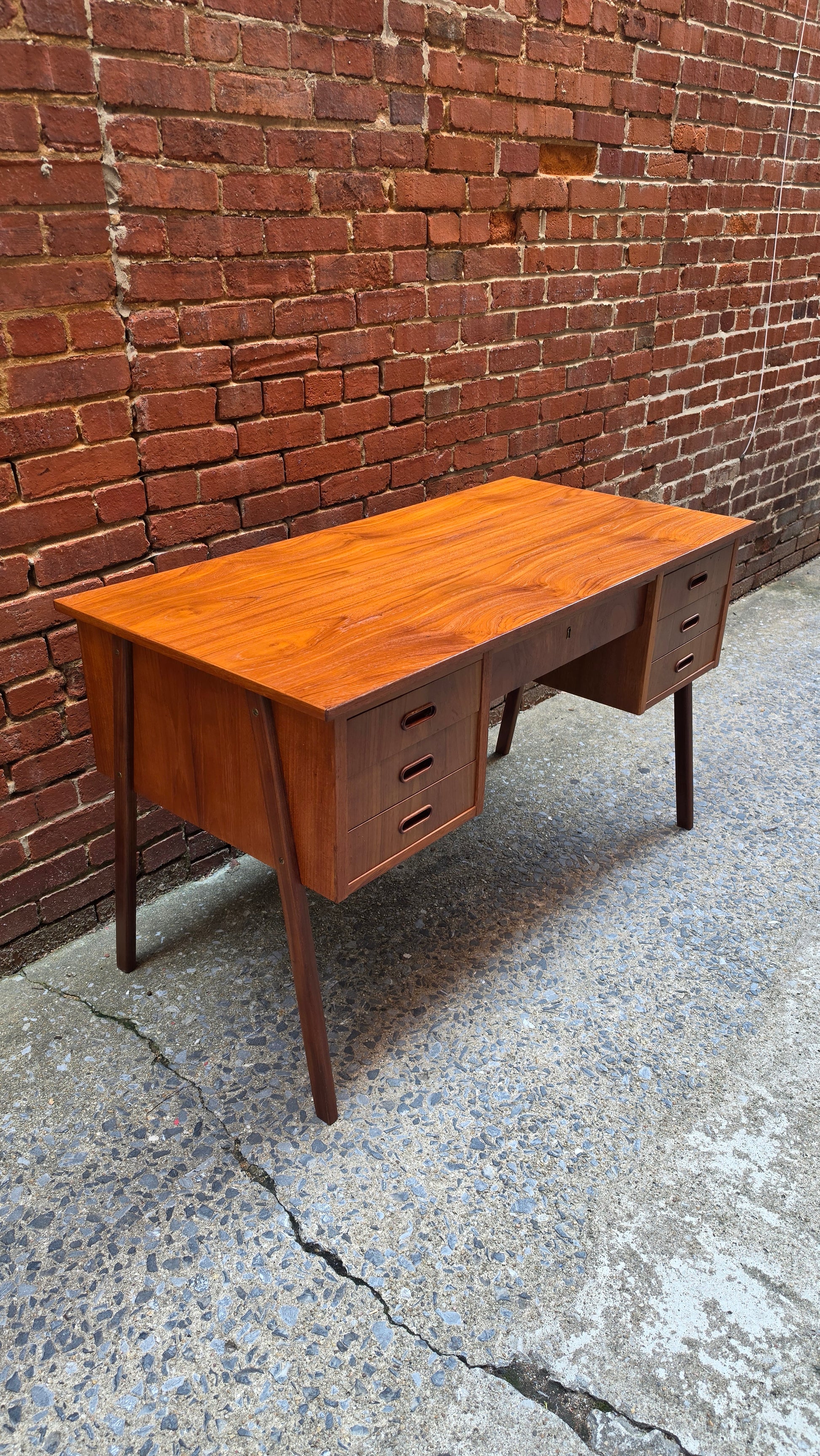 Danish Teak Desk 0526-002