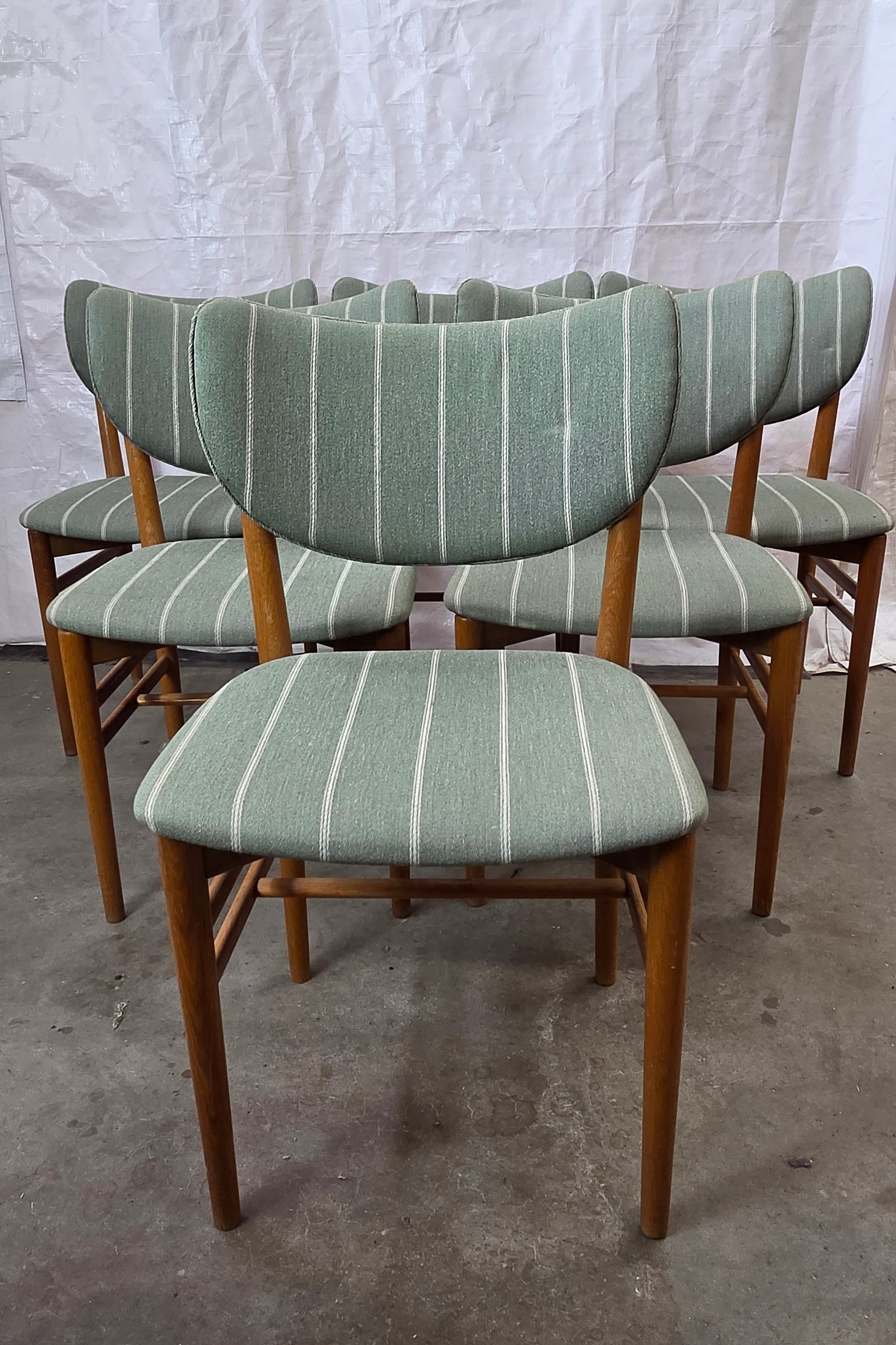 Set of 6 Koepel Danish Dining Chairs