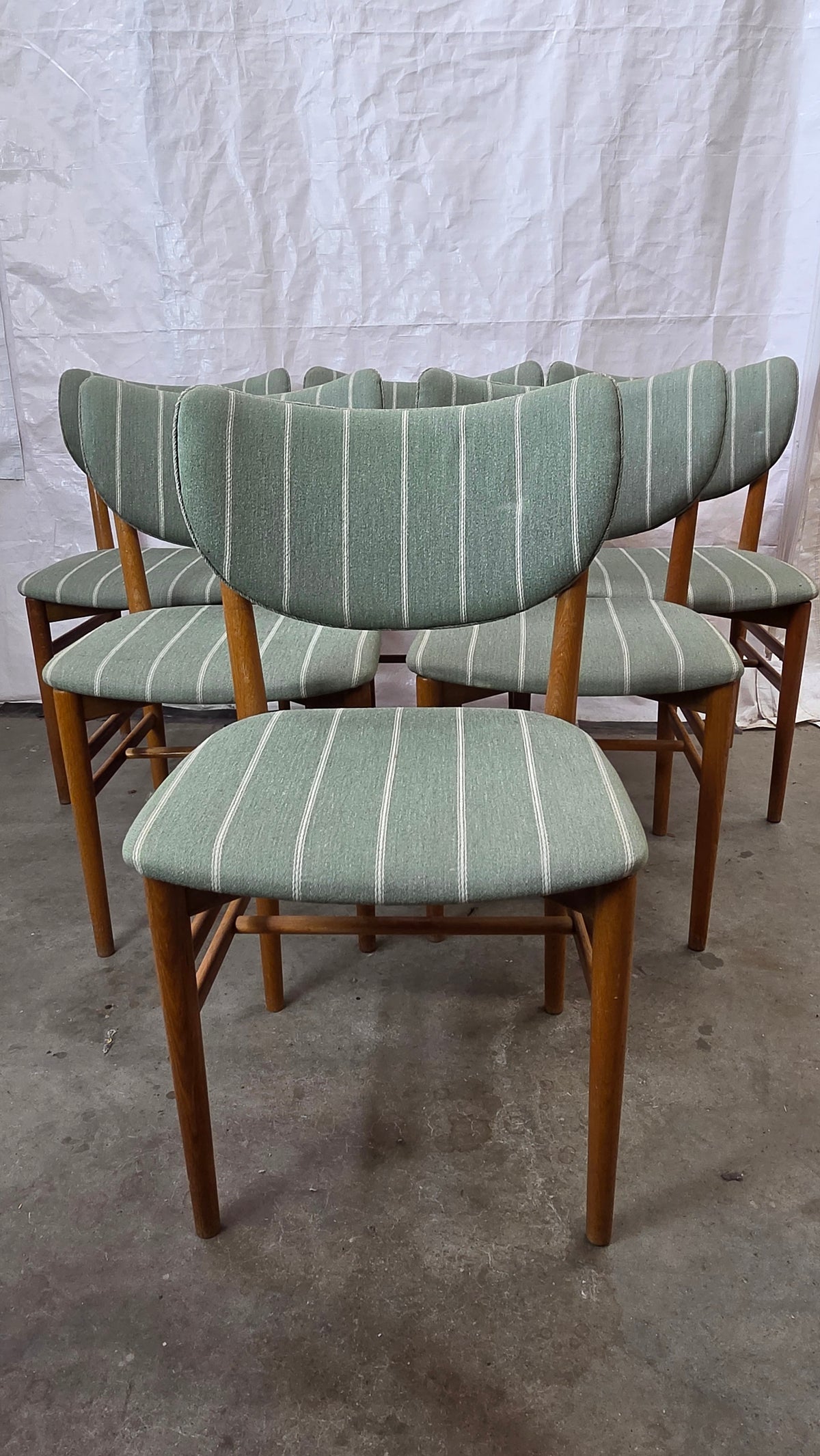 Set of 6 Koepel Danish Dining Chairs