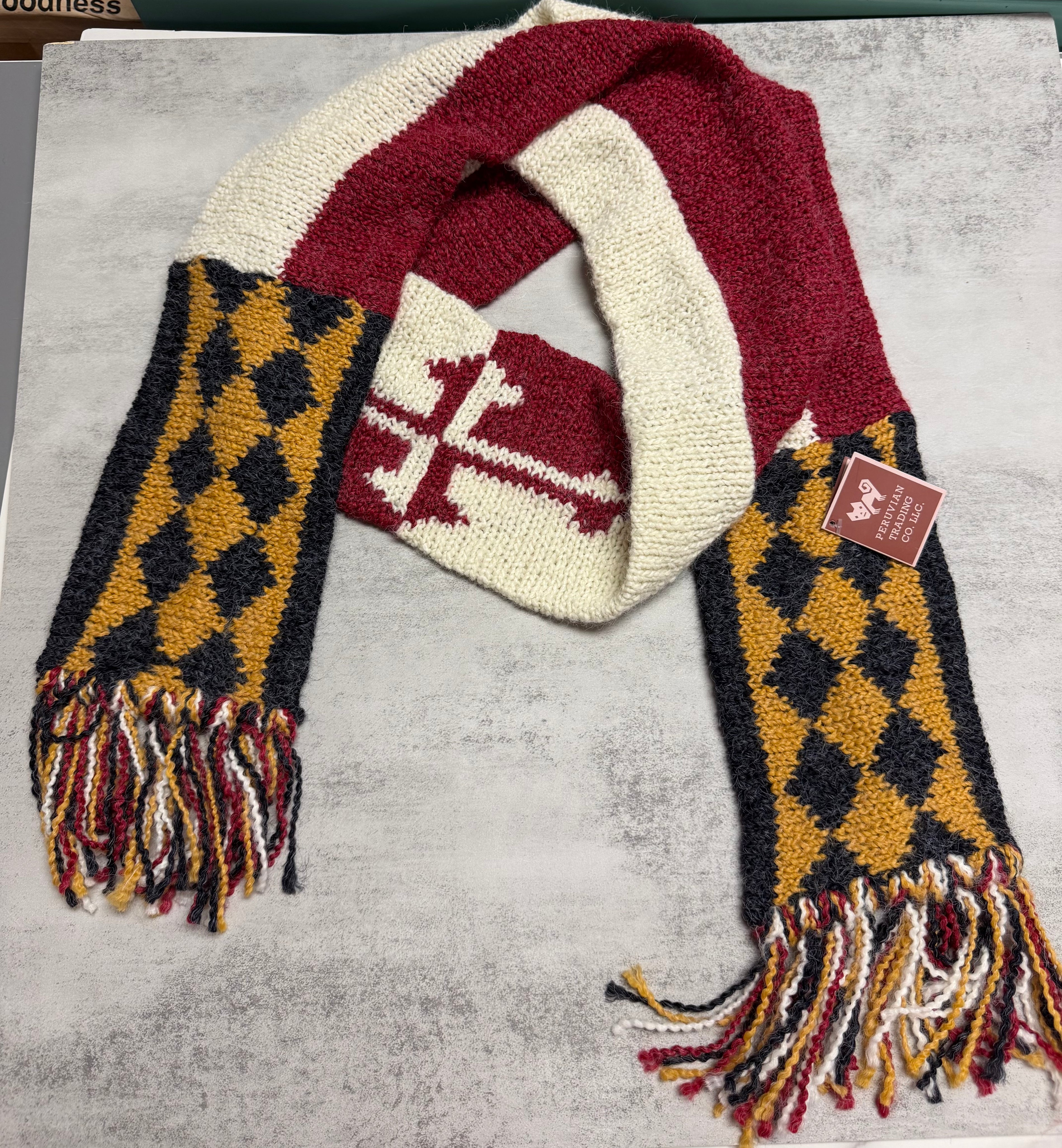 Maryland Flag Scarf