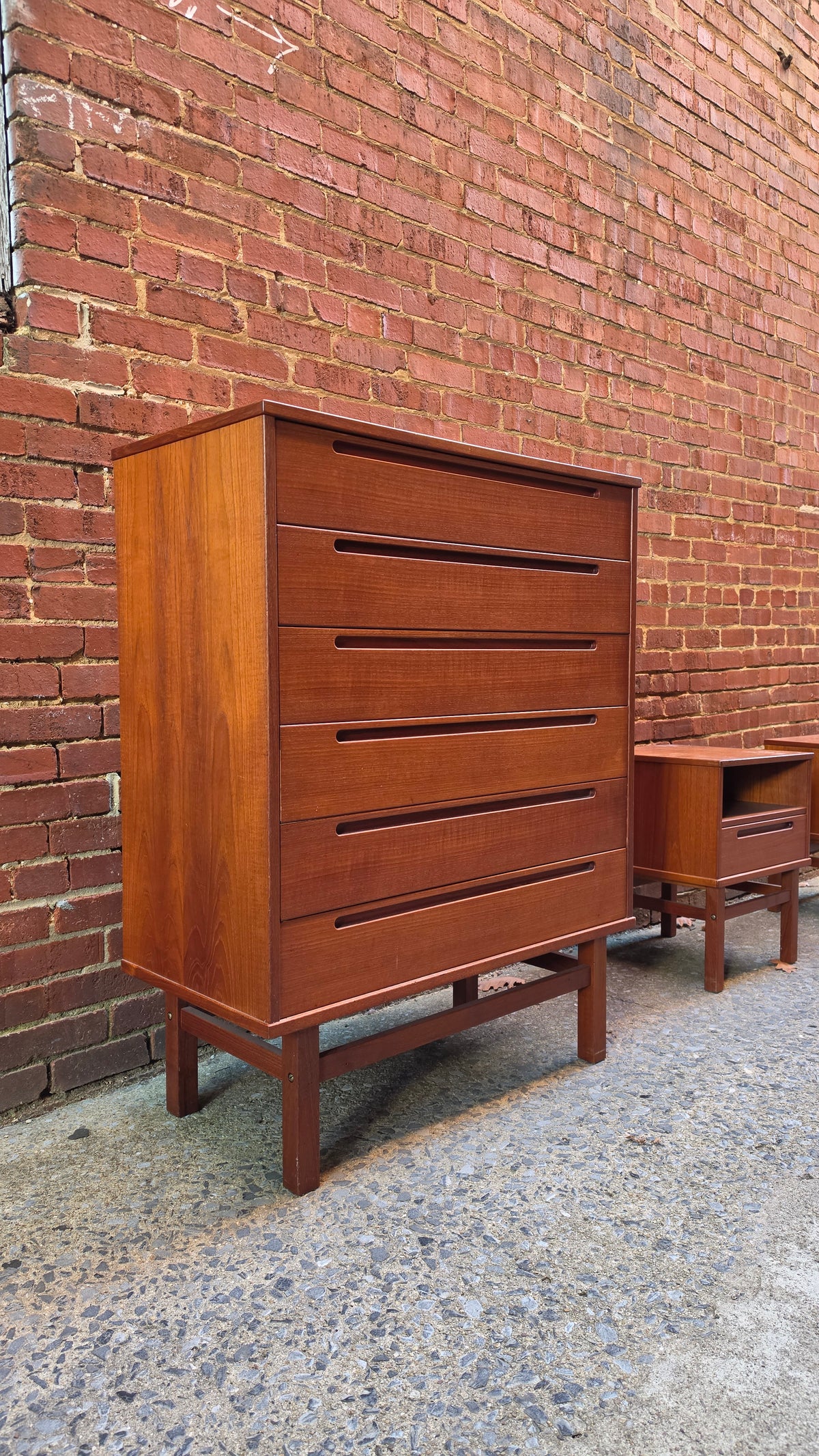 Nils Jonsson Teak Tall Chest