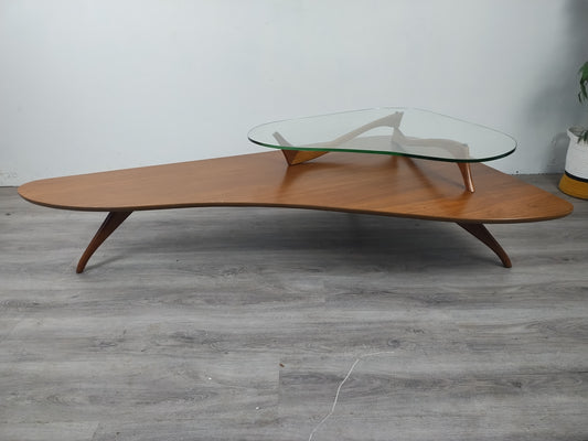 Boomerang Coffee Table Kagan Inspired