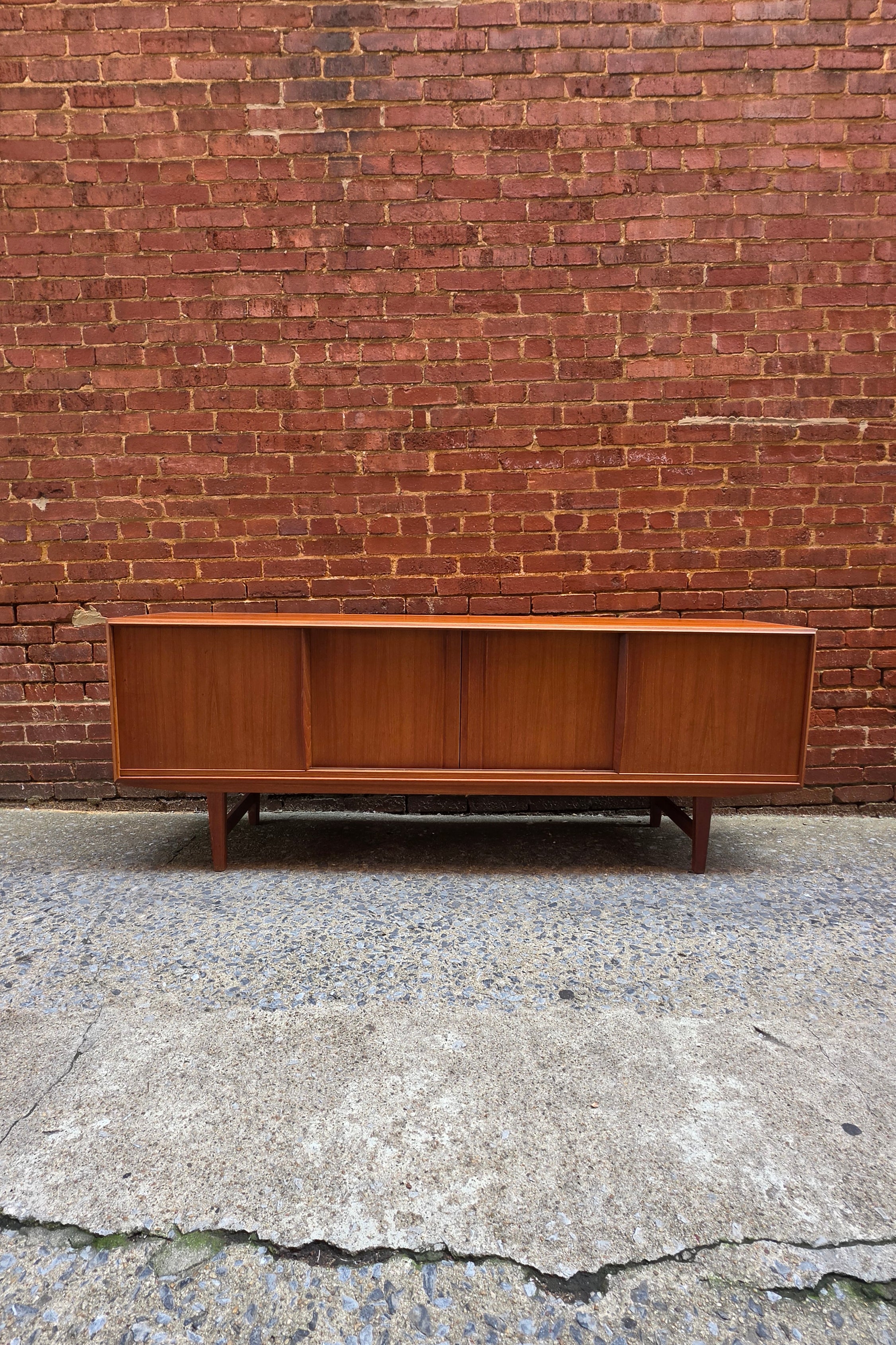 Danish Teak 4 Door Credenza 0526004