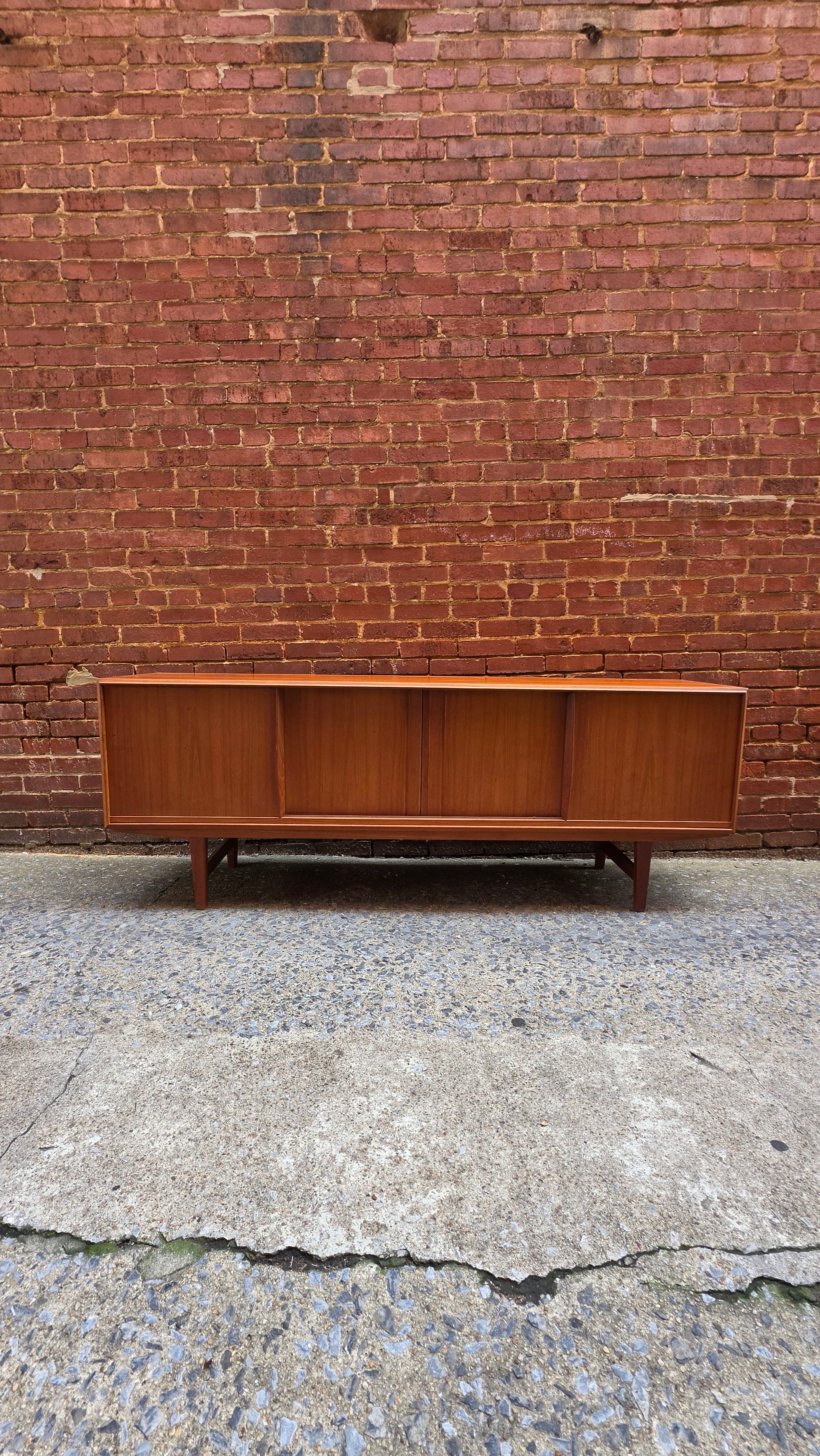 Danish Teak 4 Door Credenza 0526004