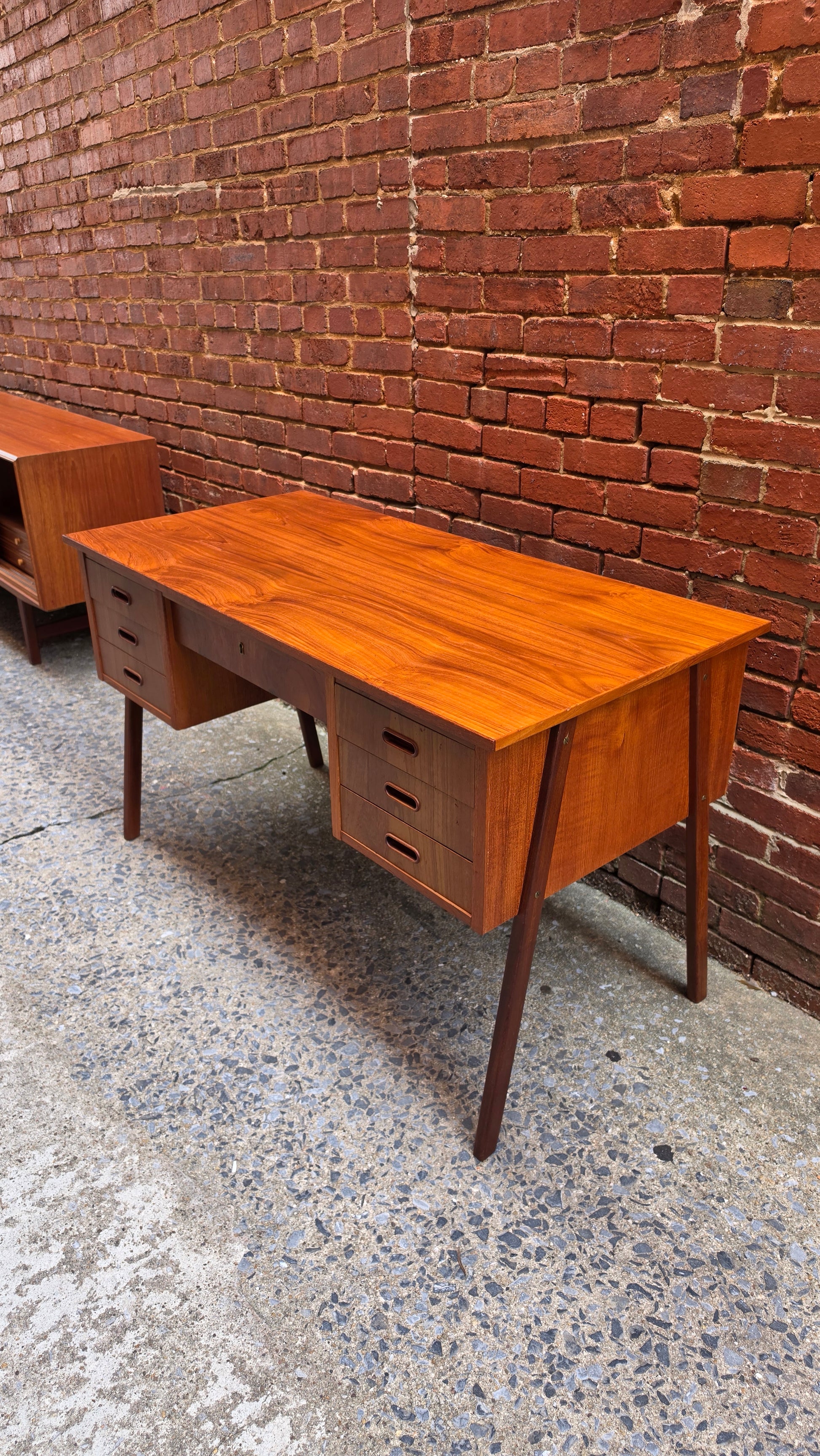 Danish Teak Desk 0526-002