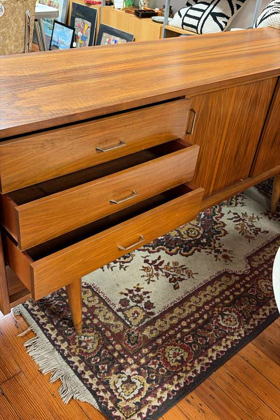 Danish Teak Credenza
