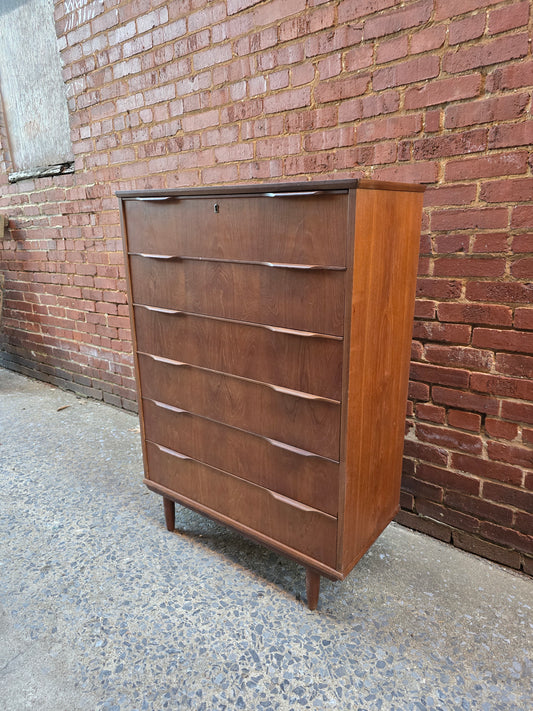 Danish Teak Six Drawer Chest 0326007