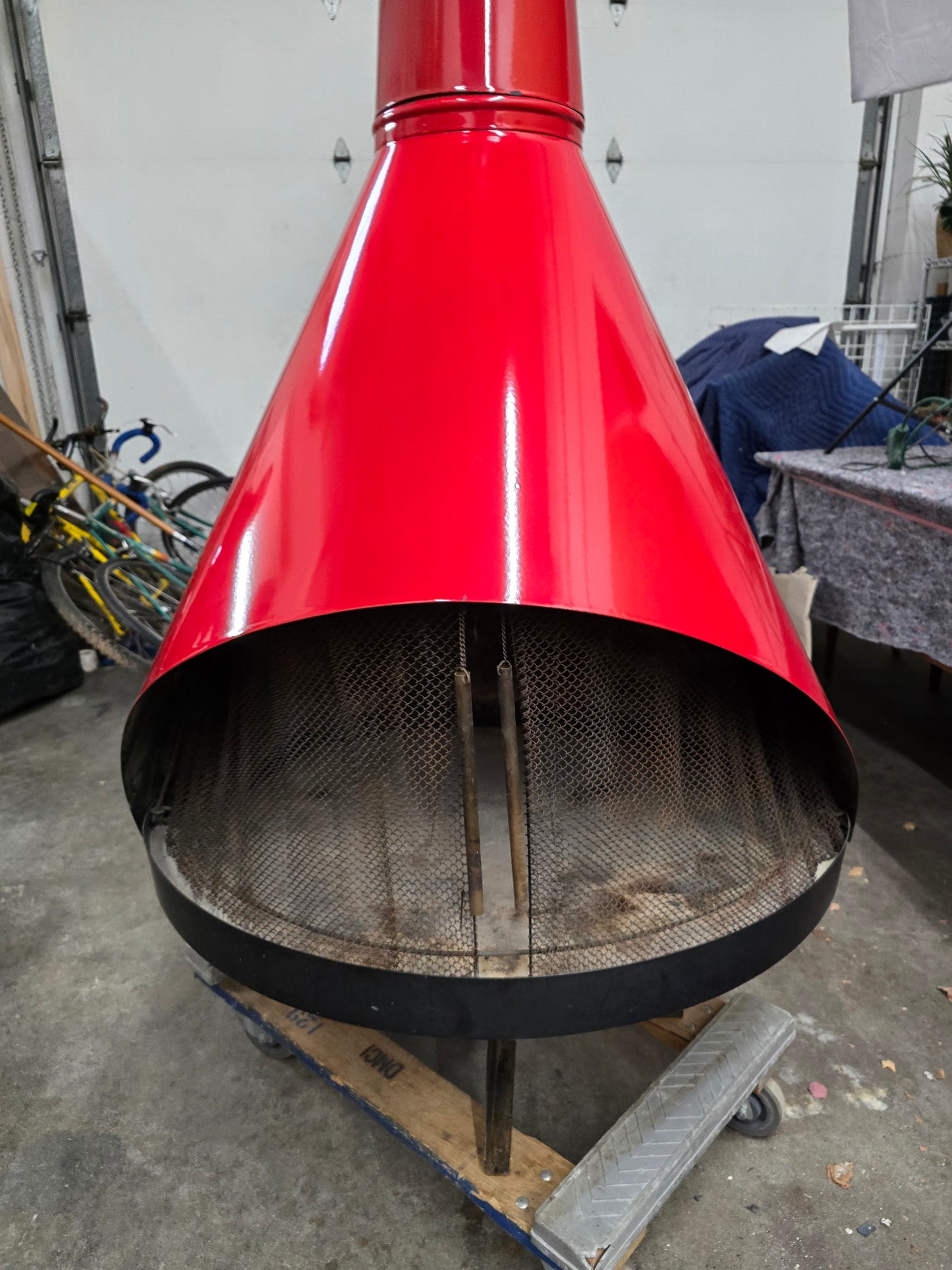 Vintage Cone Fireplace