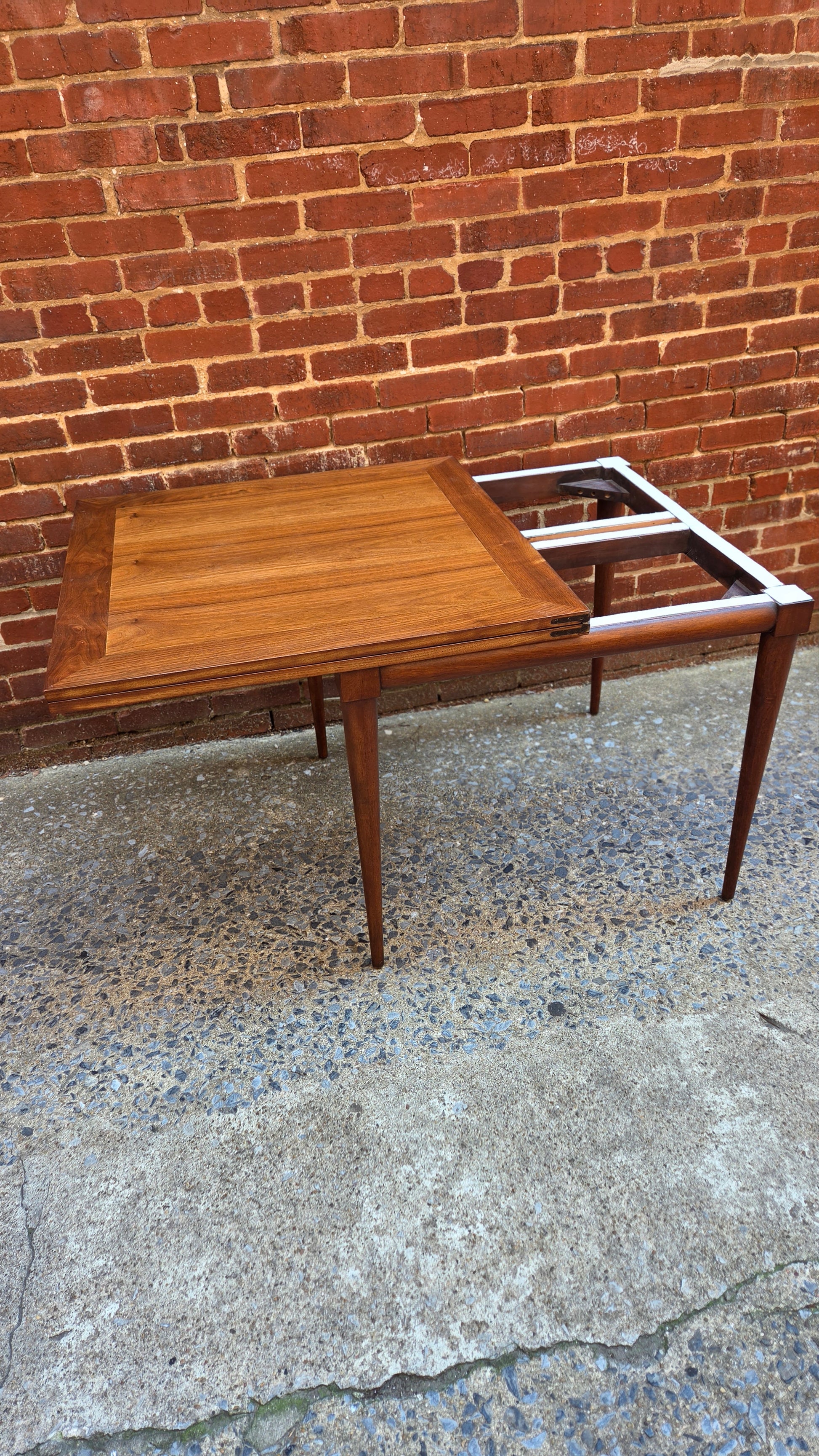 Antique Walnut Pub Game Table