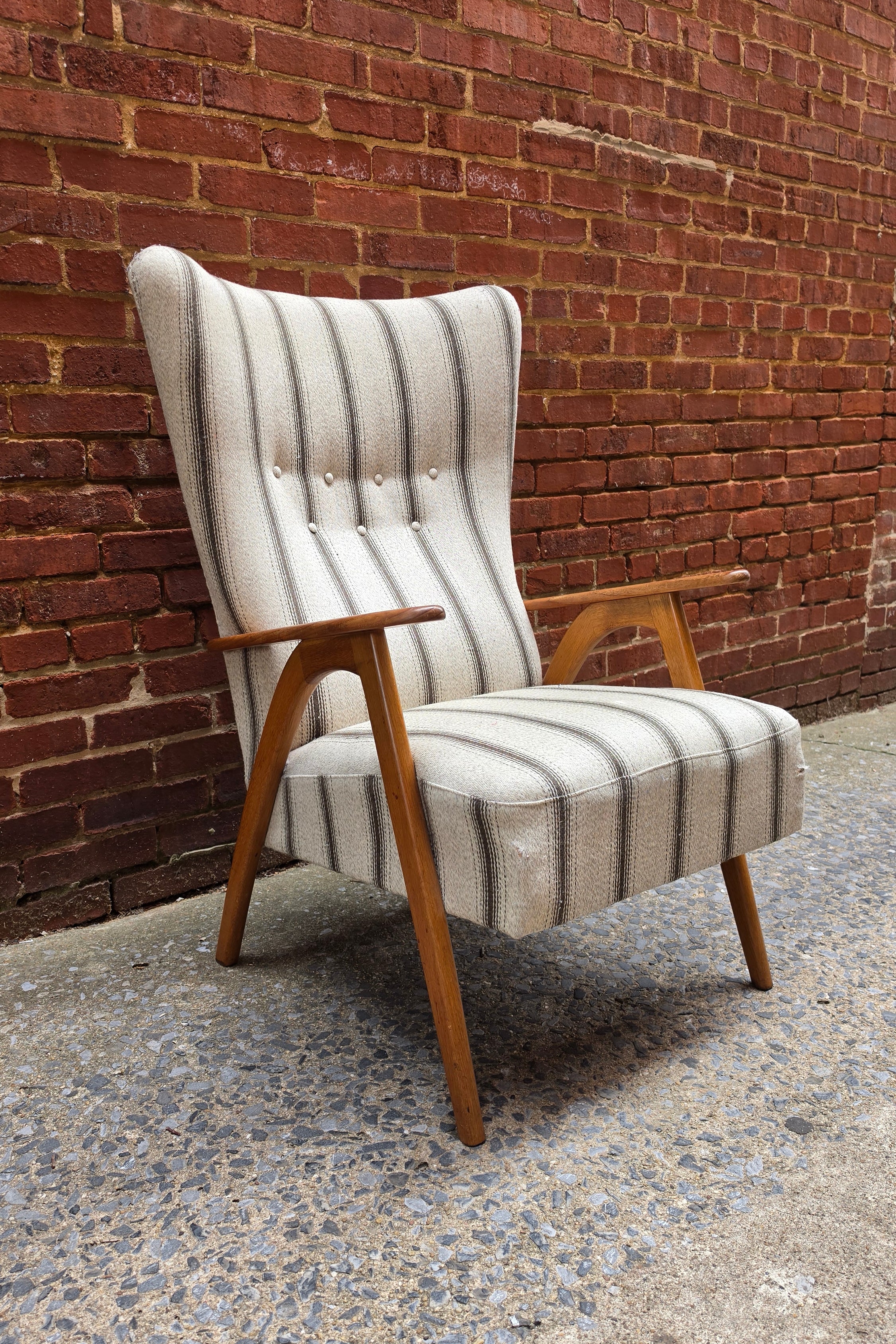 Tall Danish Lounge Chair