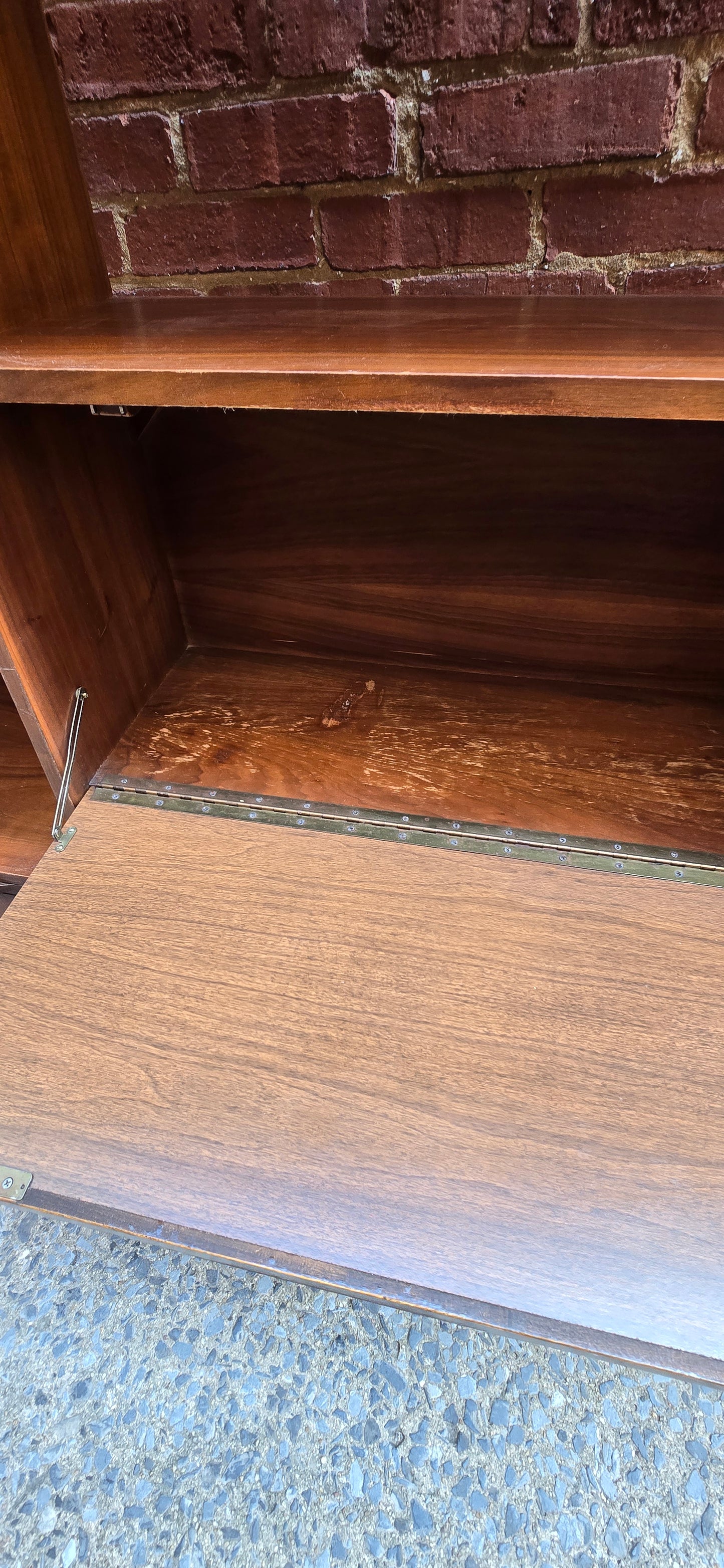 Mid-century Walnut Room Divider