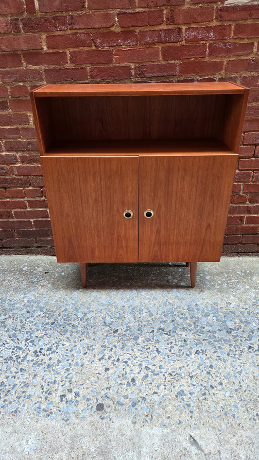 Danish Teak Entryway Cabinet